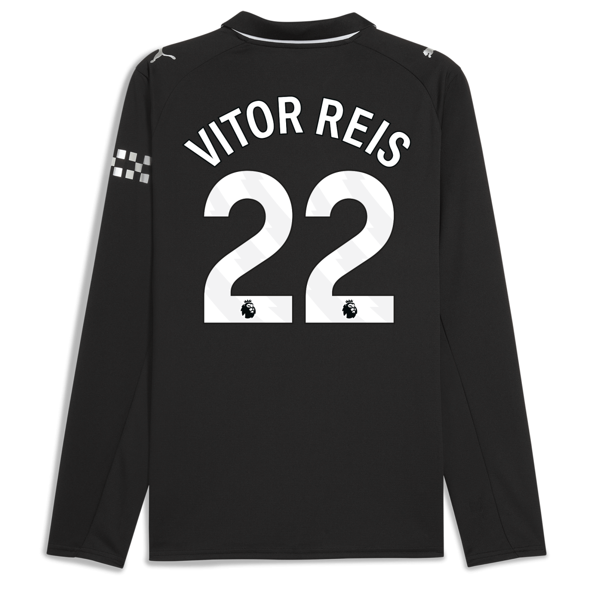 Manchester City manchester city away jersey 202526 long sleeve with vitor reis 22 printing Collection - ManchesterCitystore.com