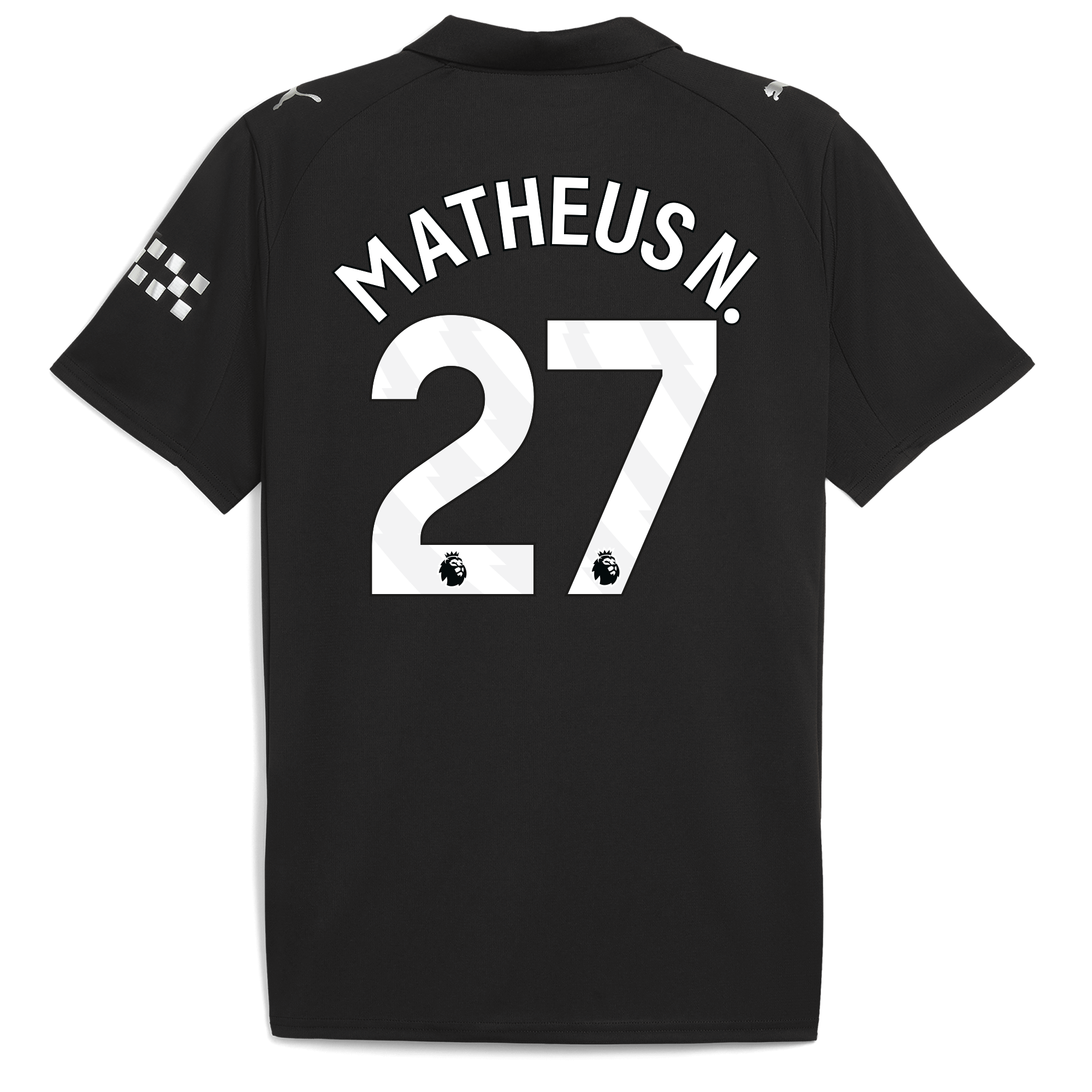 Manchester City manchester city away jersey 202526 with matheus n. 27 printing Collection - ManchesterCitystore.com