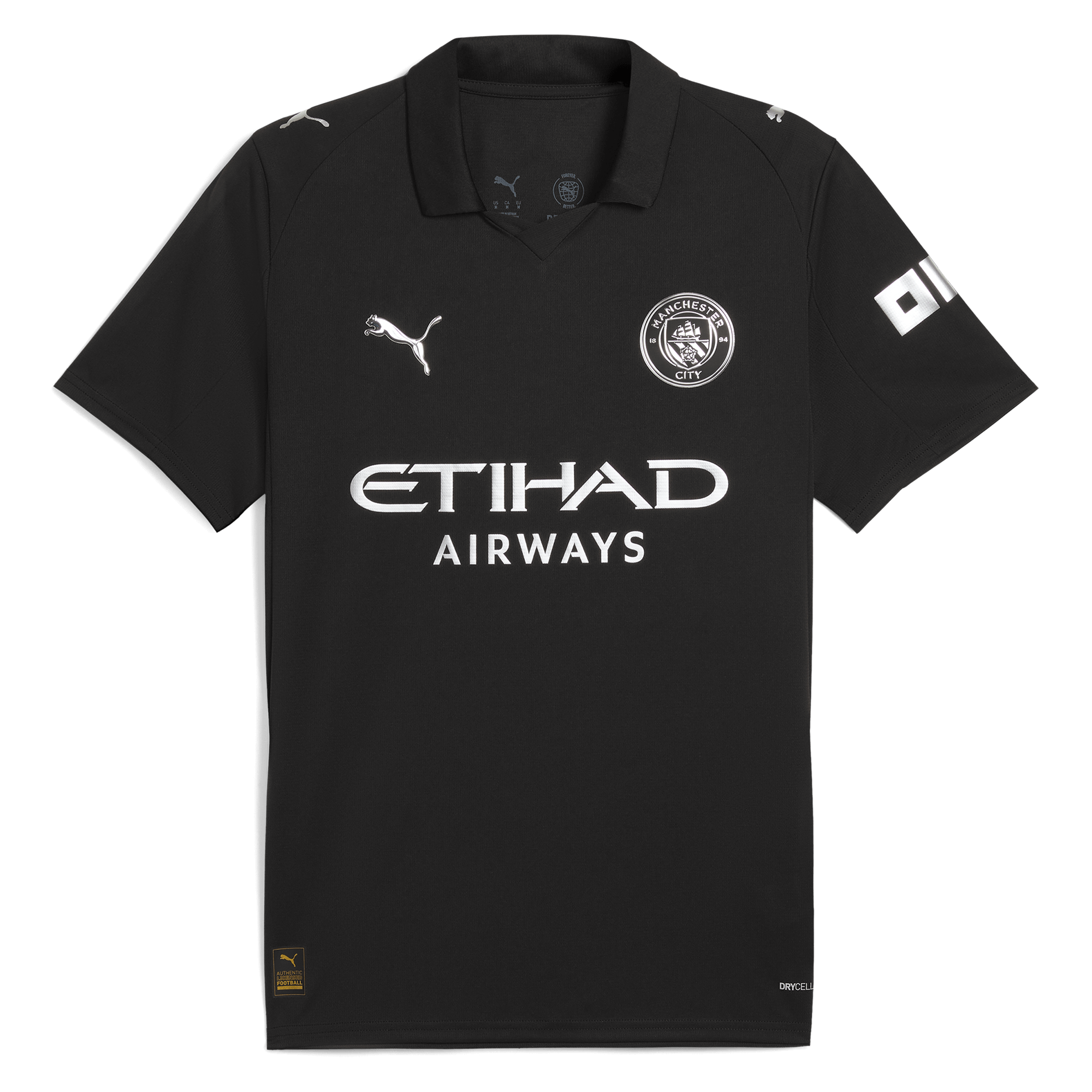 Manchester City manchester city away jersey black 202526 with custom printing Collection - ManchesterCitystore.com