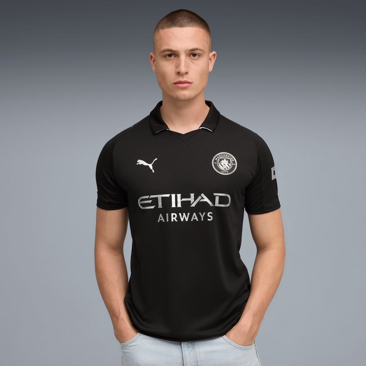Manchester City manchester city away jersey black 202526 Collection - ManchesterCitystore.com