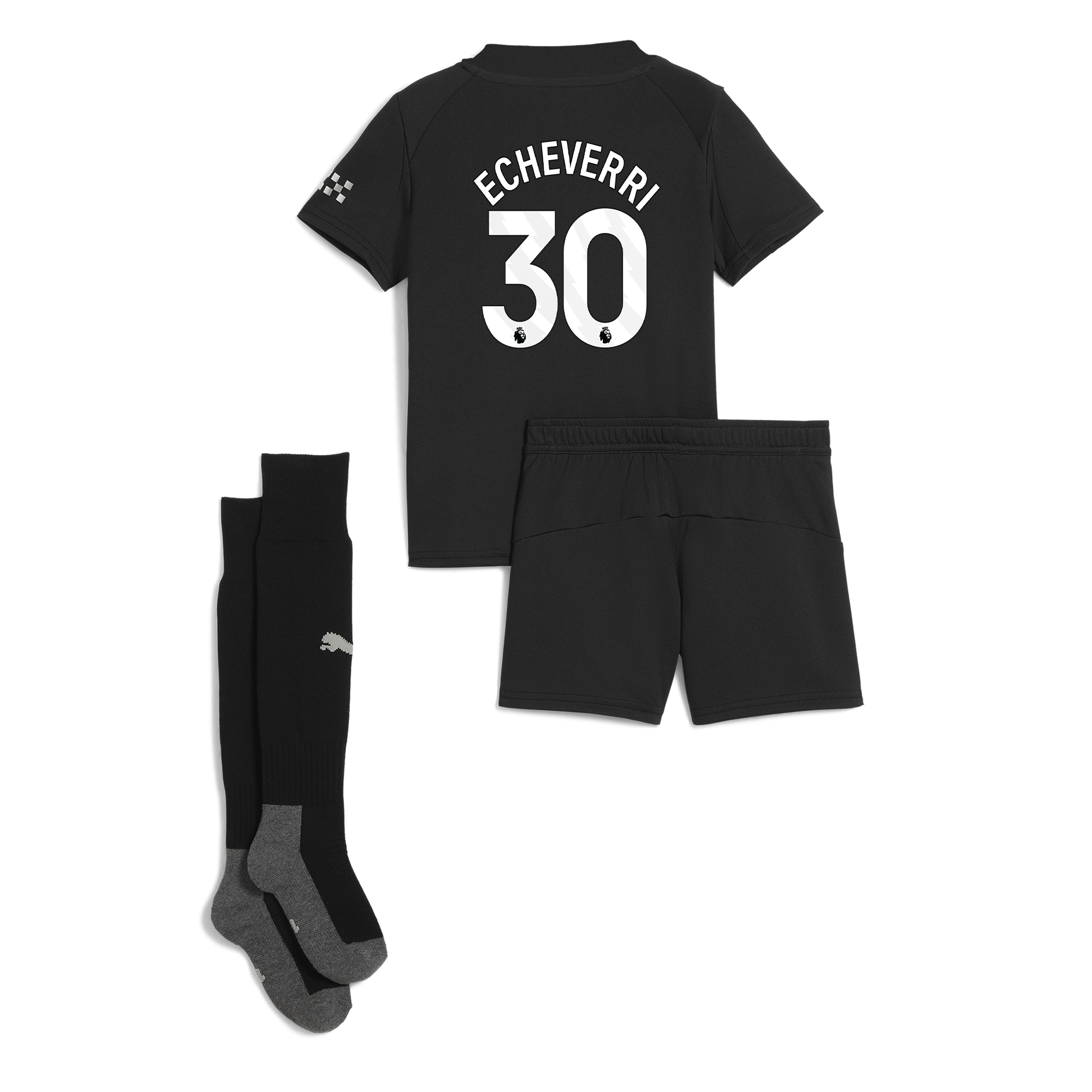 Manchester City manchester city away mini kit 202526 with echeverri 30 printing Collection - ManchesterCitystore.com