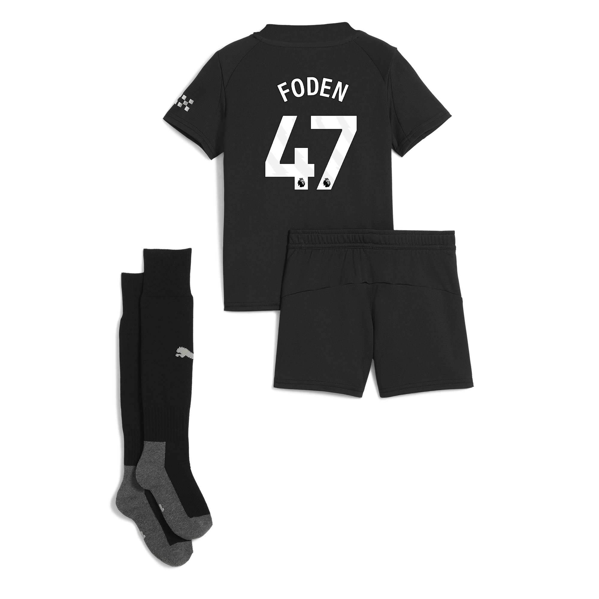 Manchester City manchester city away mini kit 202526 with foden 47 printing Collection - ManchesterCitystore.com