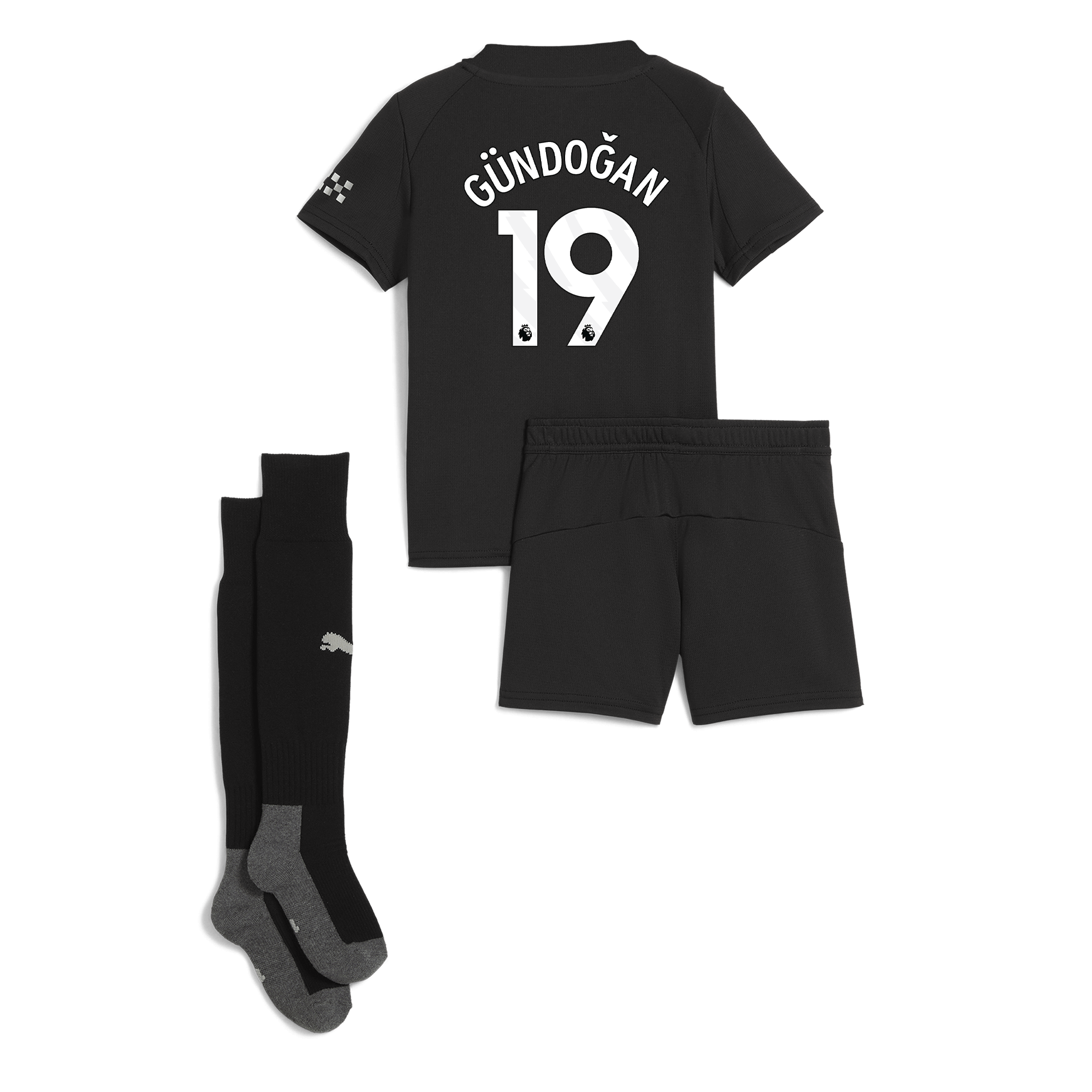 Manchester City manchester city away mini kit 202526 with gundogan 19 printing Collection - ManchesterCitystore.com