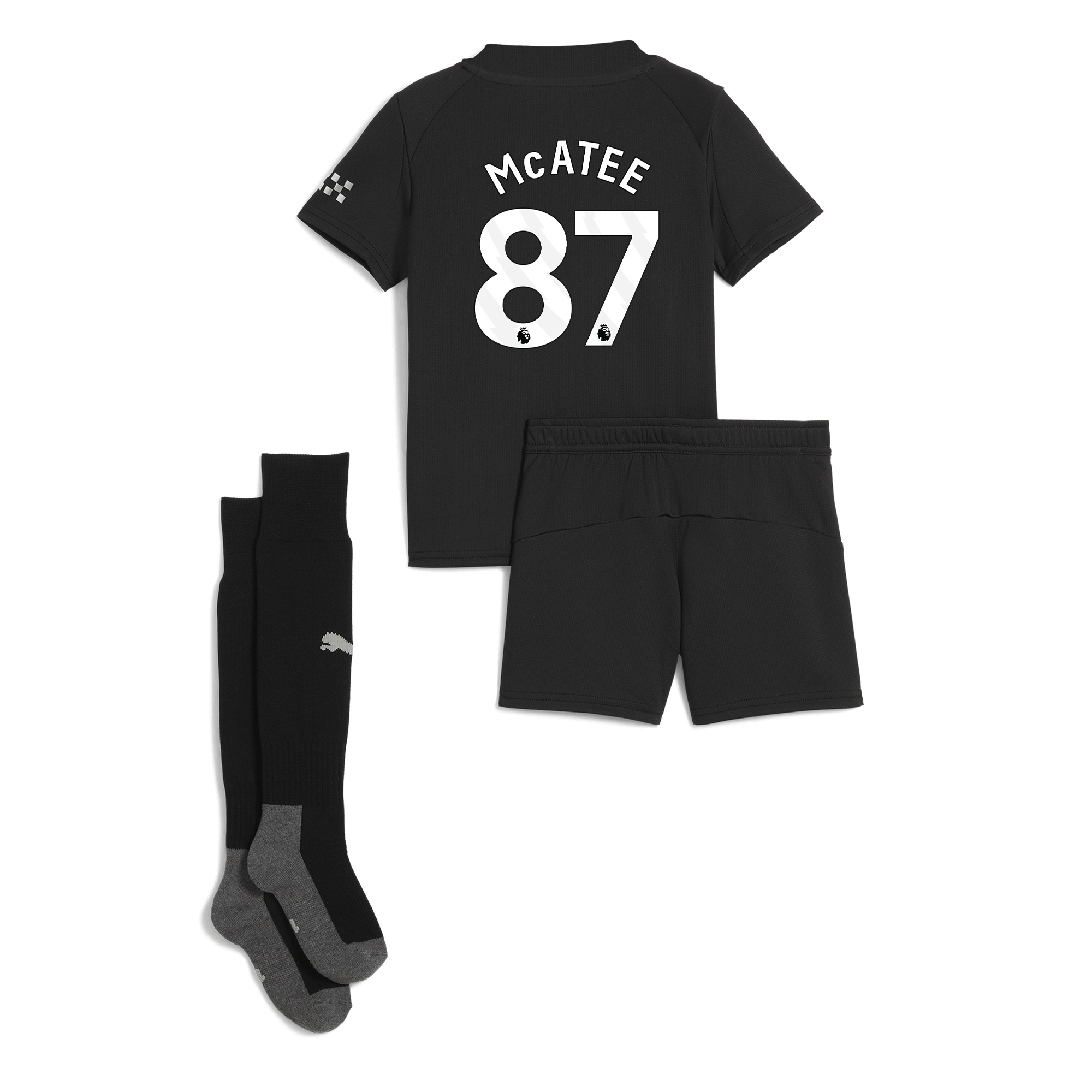 Manchester City manchester city away mini kit 202526 with mcatee 87 printing Collection - ManchesterCitystore.com