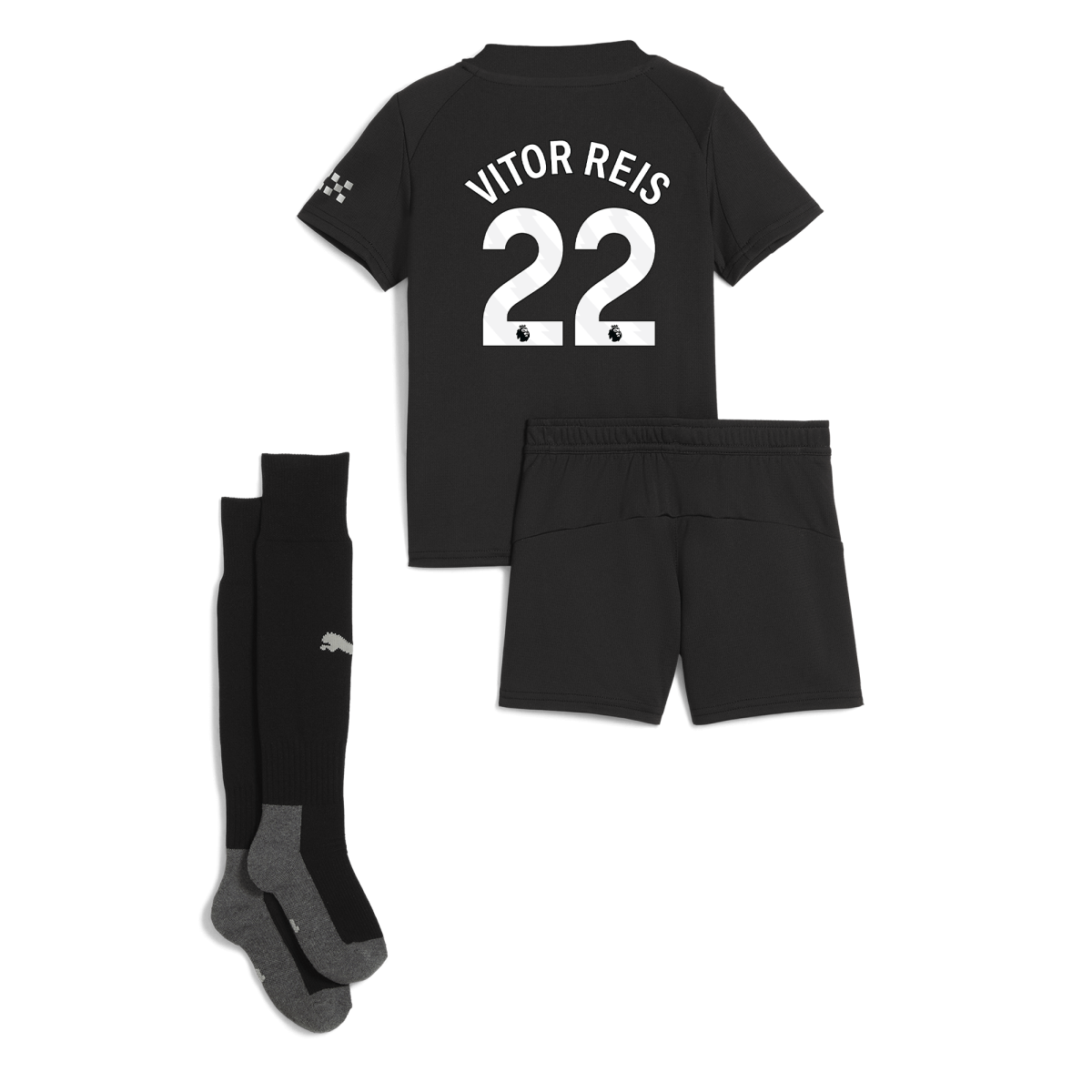 Manchester City manchester city away mini kit 202526 with vitor reis 22 printing Collection - ManchesterCitystore.com