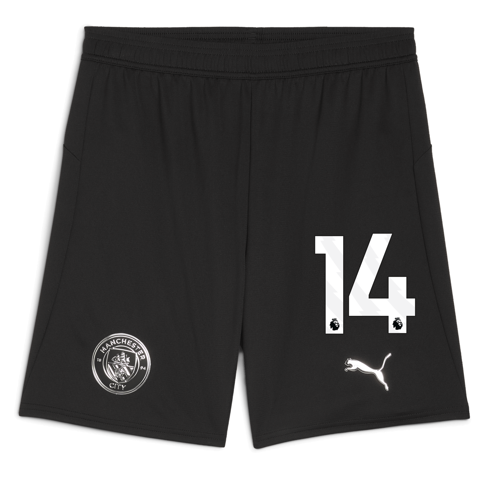 Manchester City manchester city football shorts black 202526 with 14 Collection - ManchesterCitystore.com