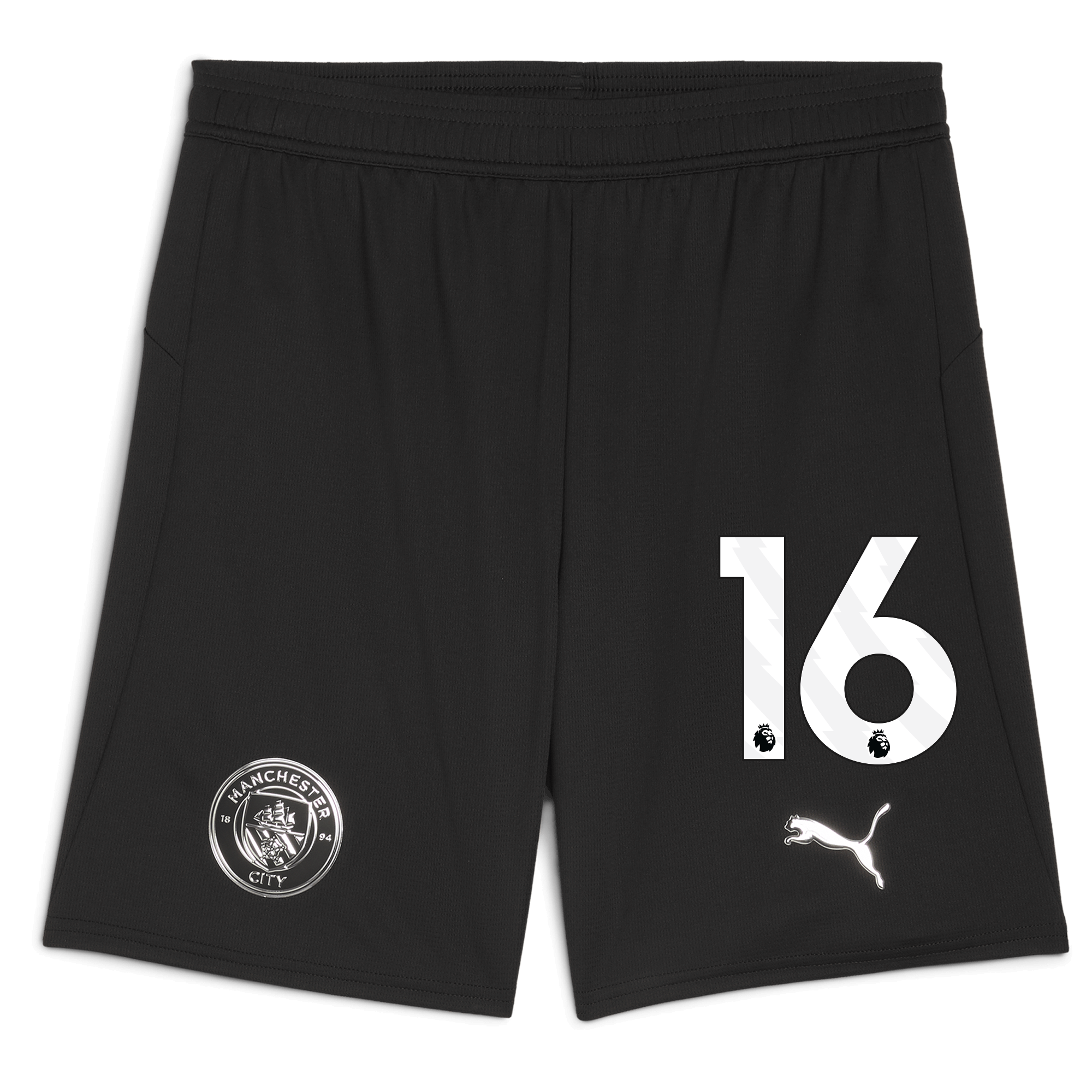Manchester City manchester city football shorts black 202526 with 16 Collection - ManchesterCitystore.com