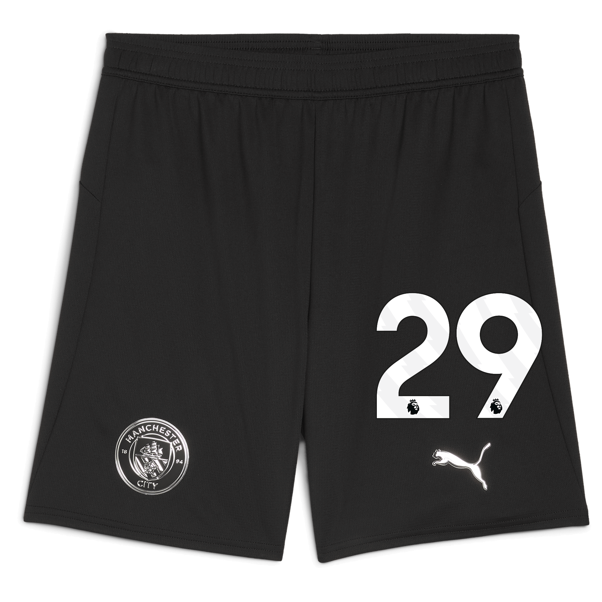 Manchester City manchester city football shorts black 202526 with 29 Collection - ManchesterCitystore.com