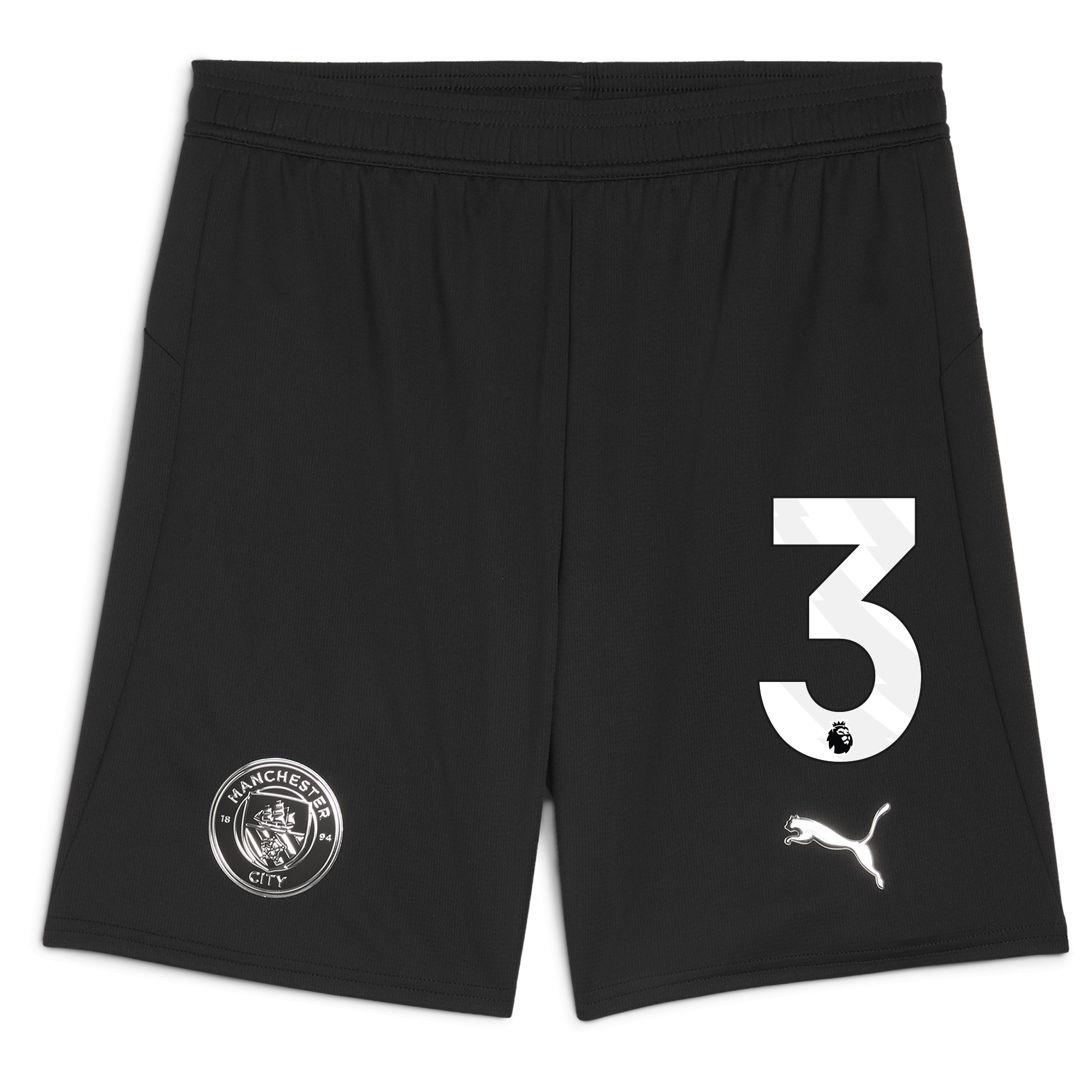 Manchester City manchester city football shorts black 202526 with 3 Collection - ManchesterCitystore.com
