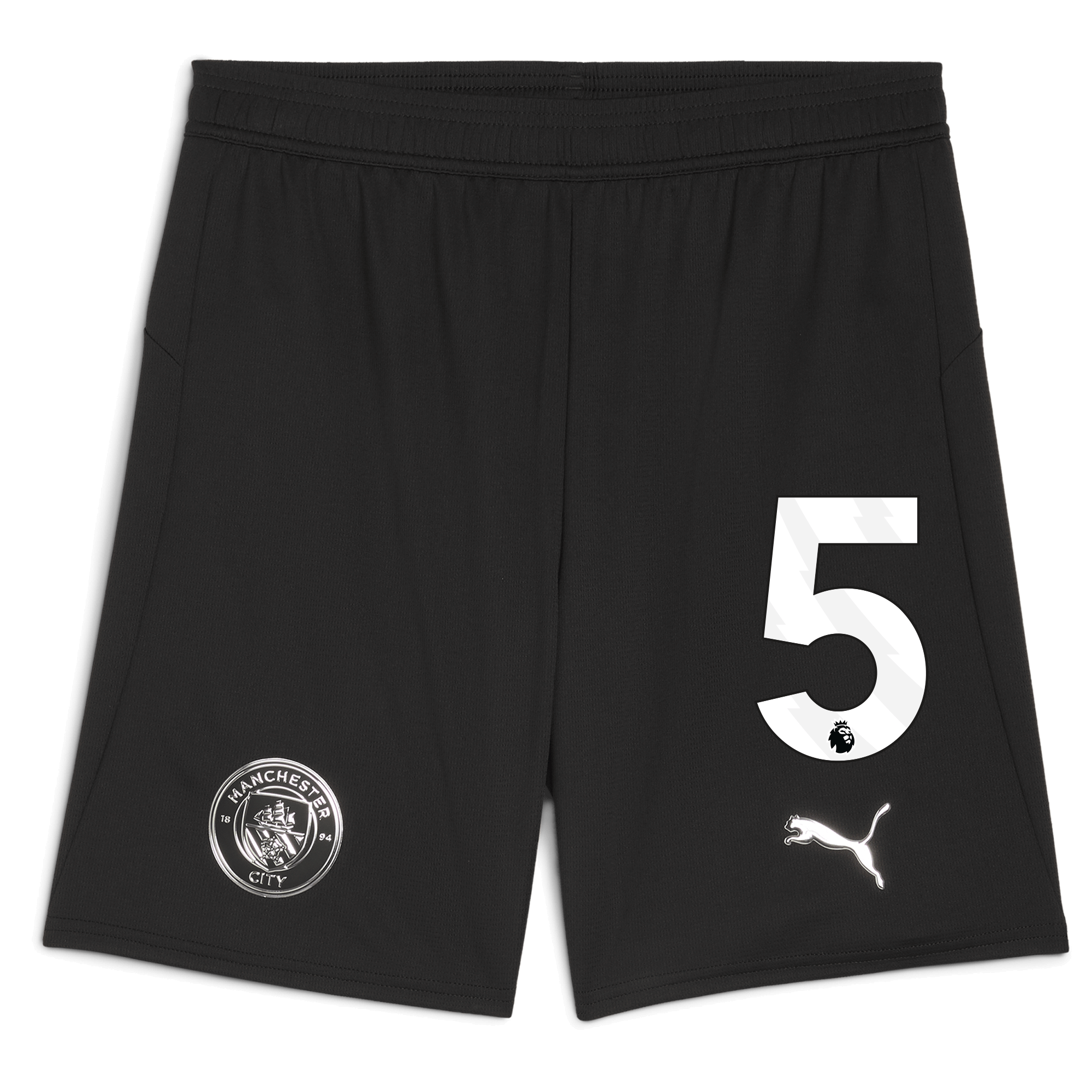 Manchester City manchester city football shorts black 202526 with 5 Collection - ManchesterCitystore.com