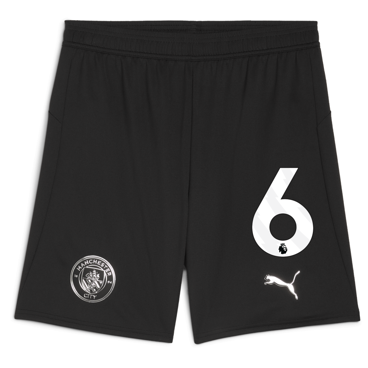 Manchester City manchester city football shorts black 202526 with 6 Collection - ManchesterCitystore.com