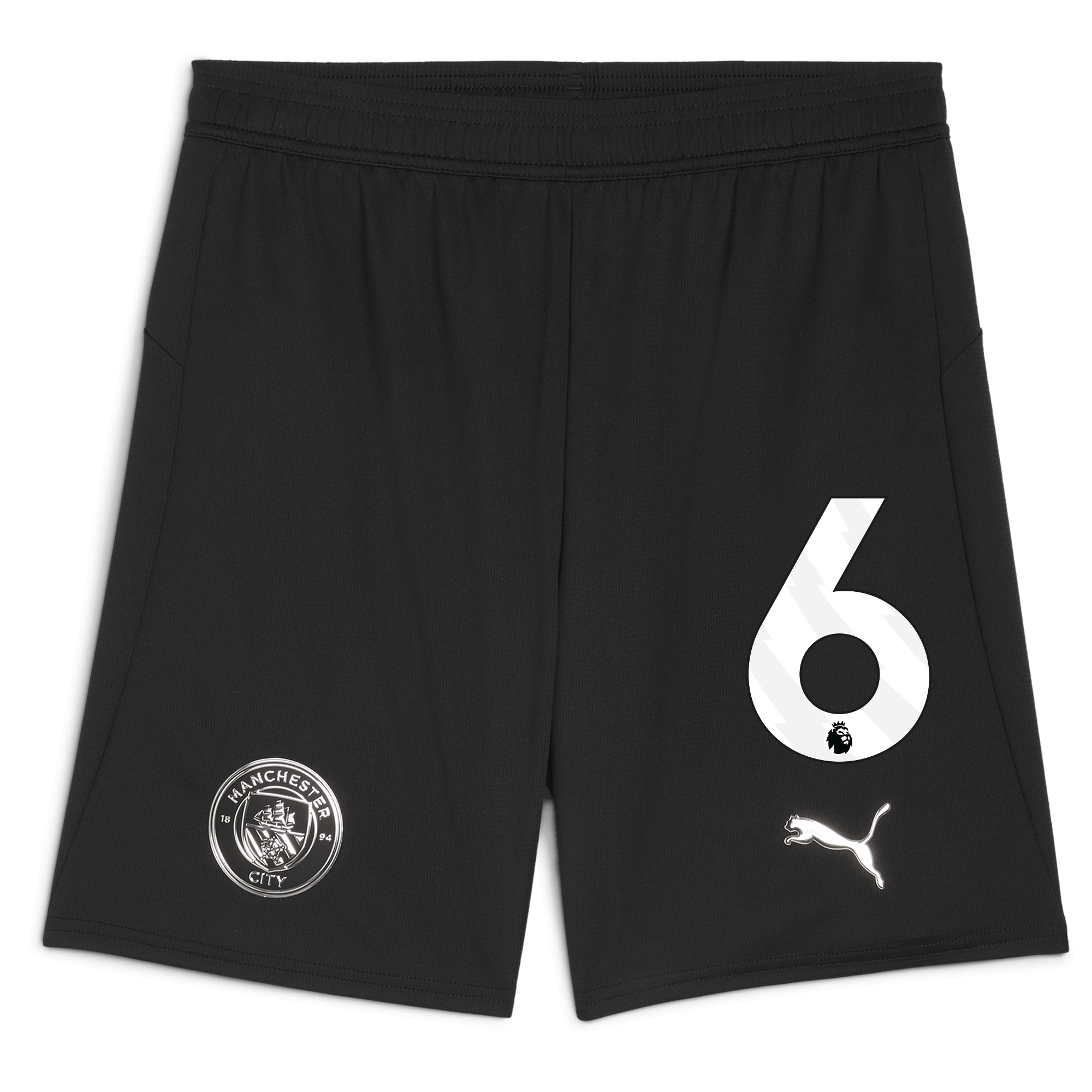 Manchester City manchester city football shorts black 202526 with 6 Collection - ManchesterCitystore.com