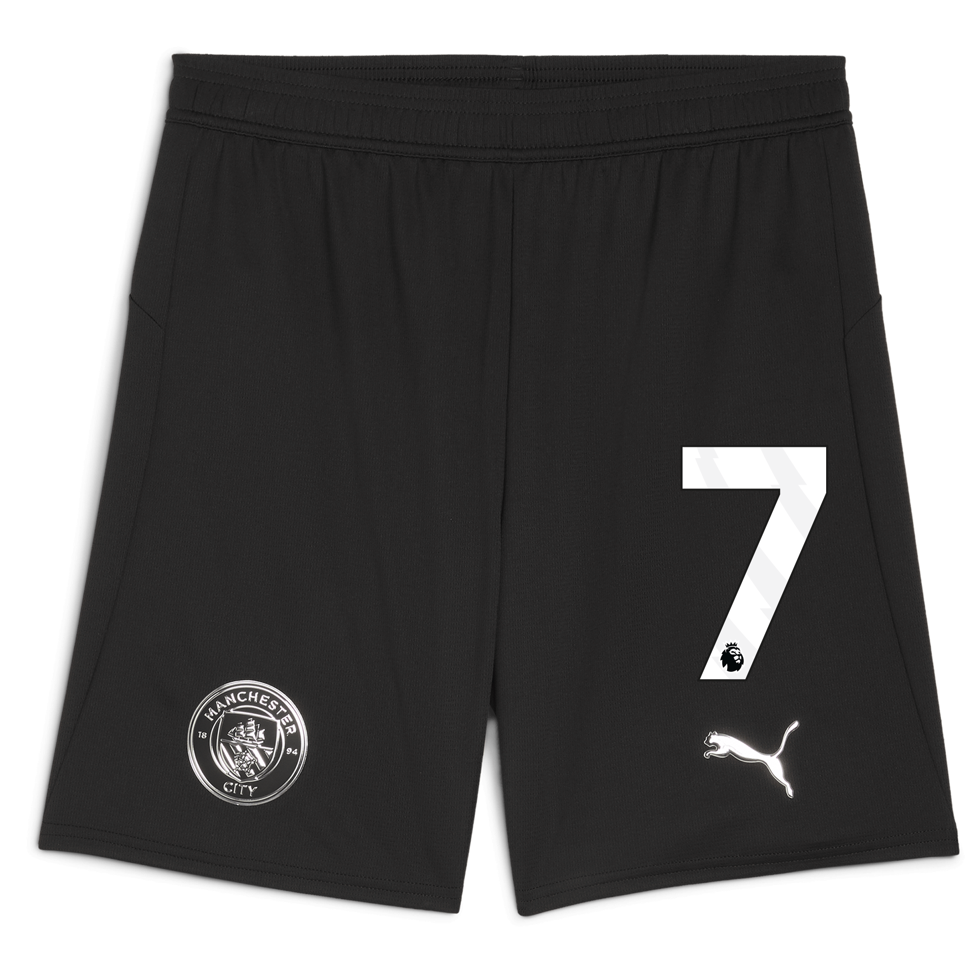 Manchester City manchester city football shorts black 202526 with 7 Collection - ManchesterCitystore.com