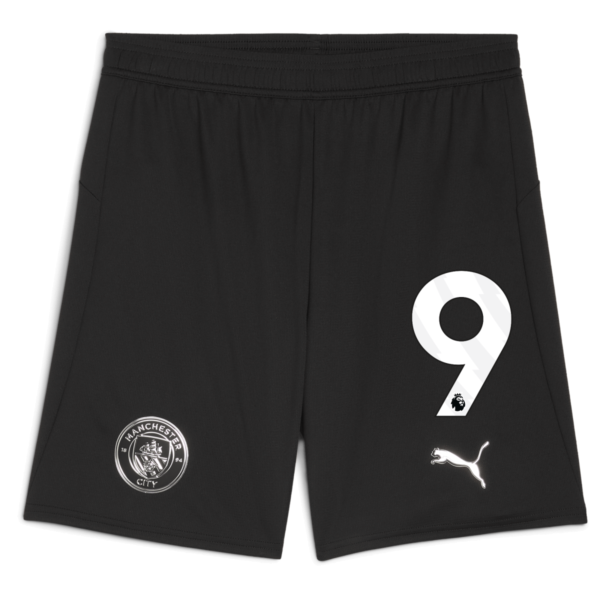 Manchester City manchester city football shorts black 202526 with 9 Collection - ManchesterCitystore.com