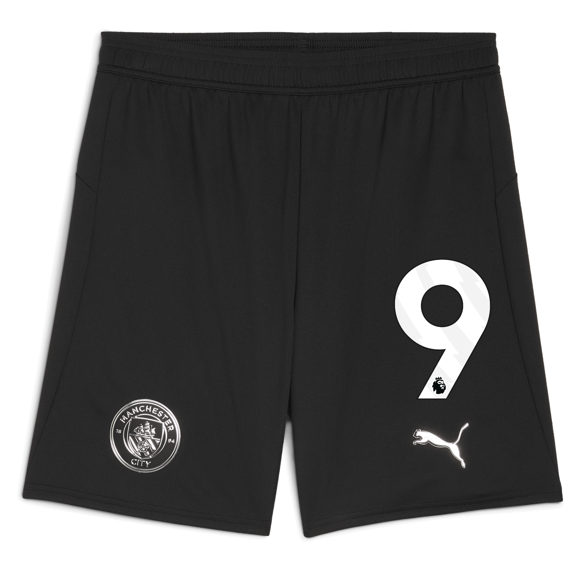 Manchester City manchester city football shorts black 202526 with 9 Collection - ManchesterCitystore.com