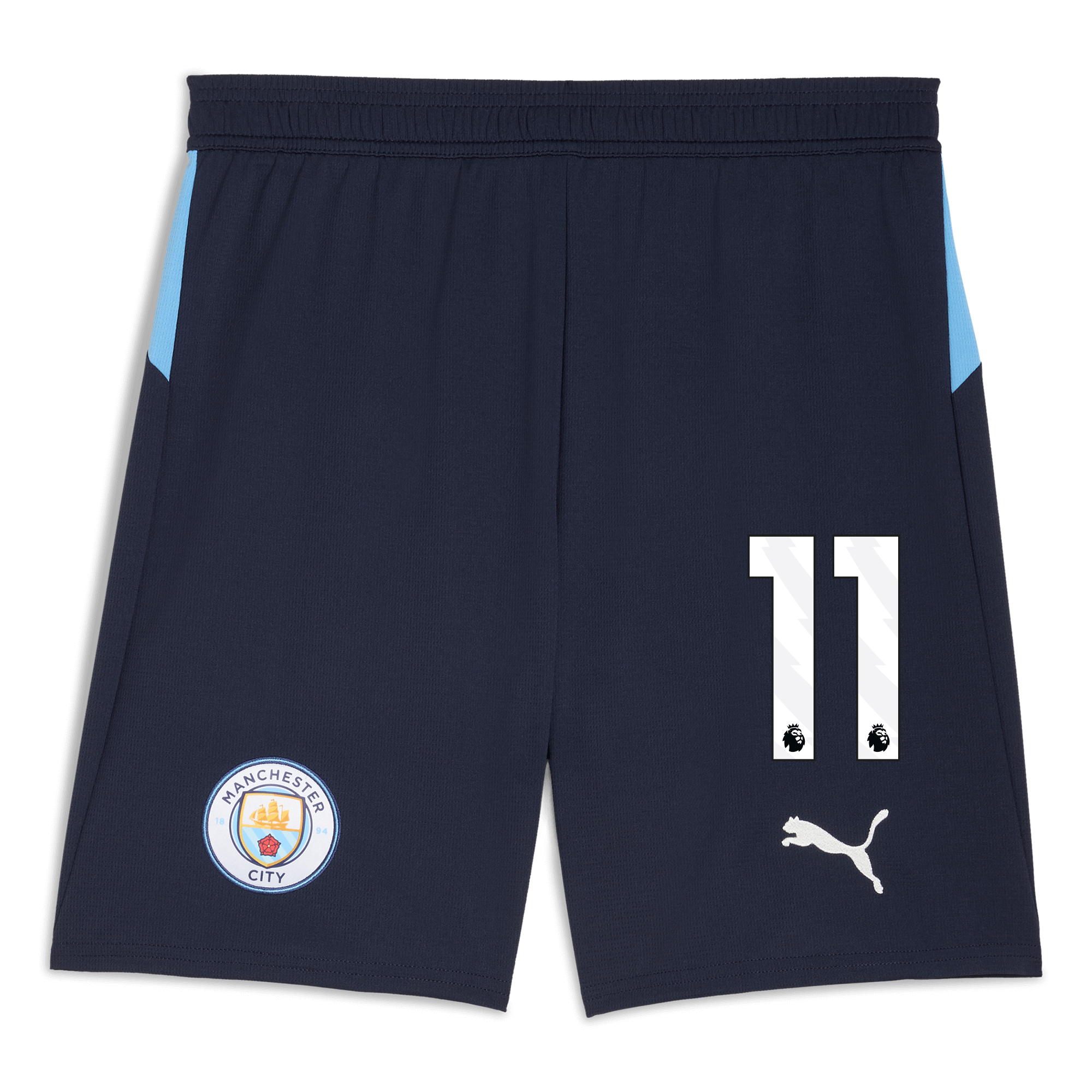 Manchester City manchester city football shorts navy 202526 with 11 Collection - ManchesterCitystore.com