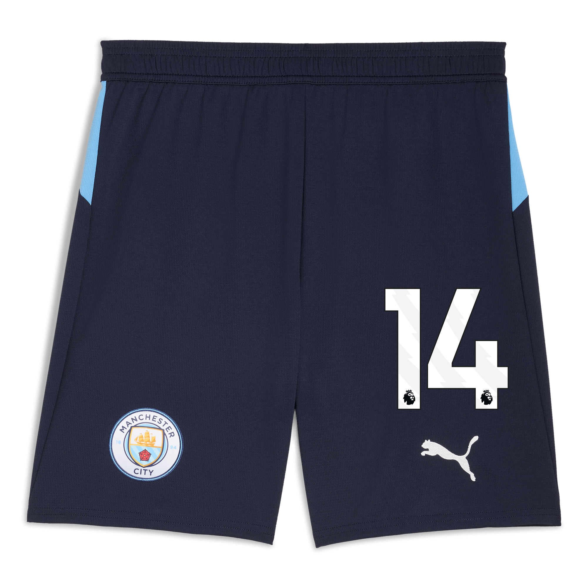 Manchester City manchester city football shorts navy 202526 with 14 Collection - ManchesterCitystore.com