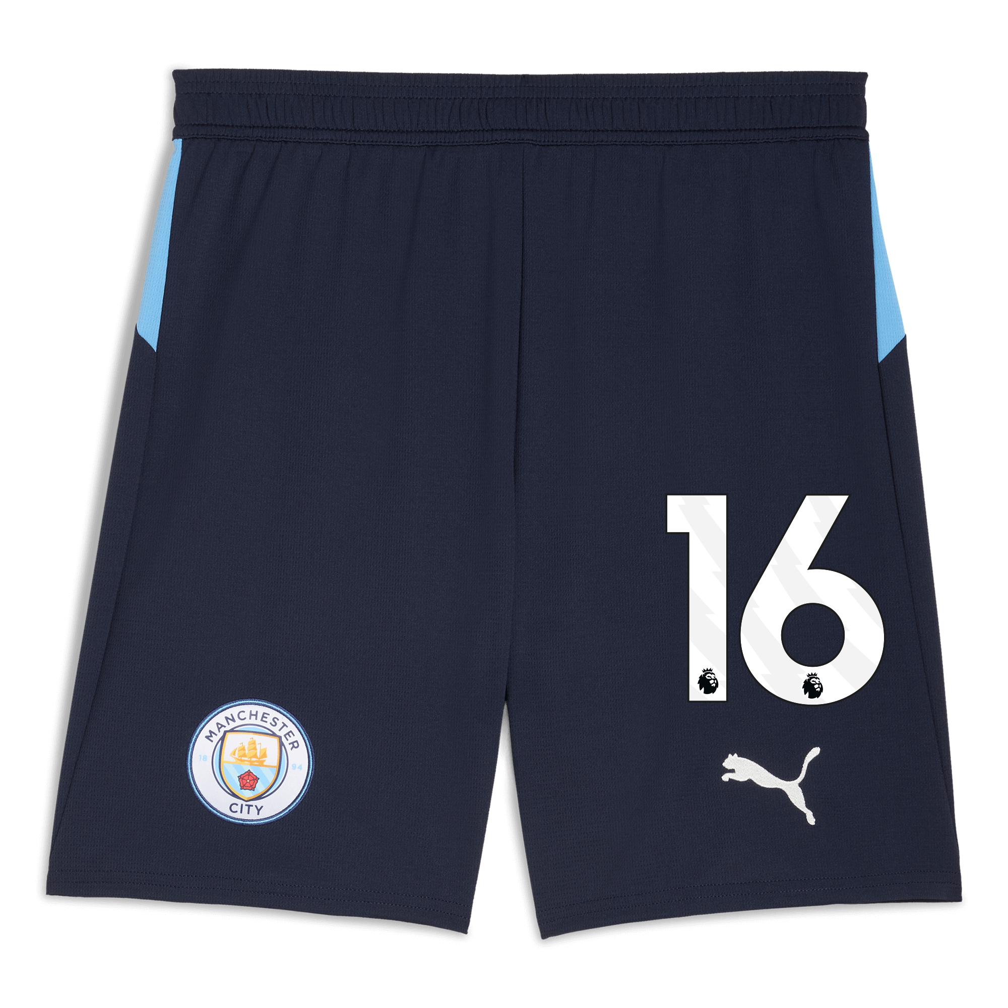 Manchester City manchester city football shorts navy 202526 with 16 Collection - ManchesterCitystore.com