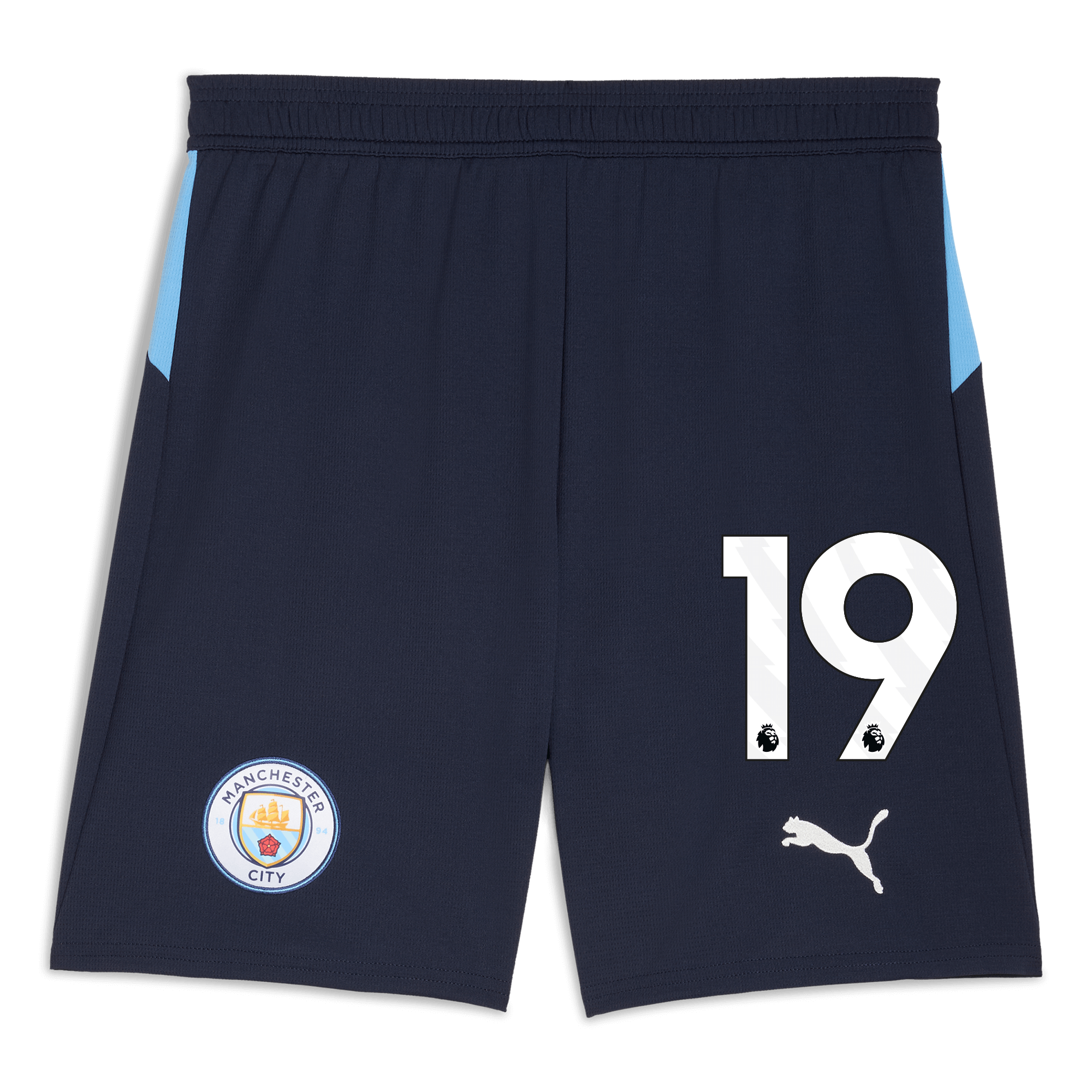 Manchester City manchester city football shorts navy 202526 with 19 Collection - ManchesterCitystore.com