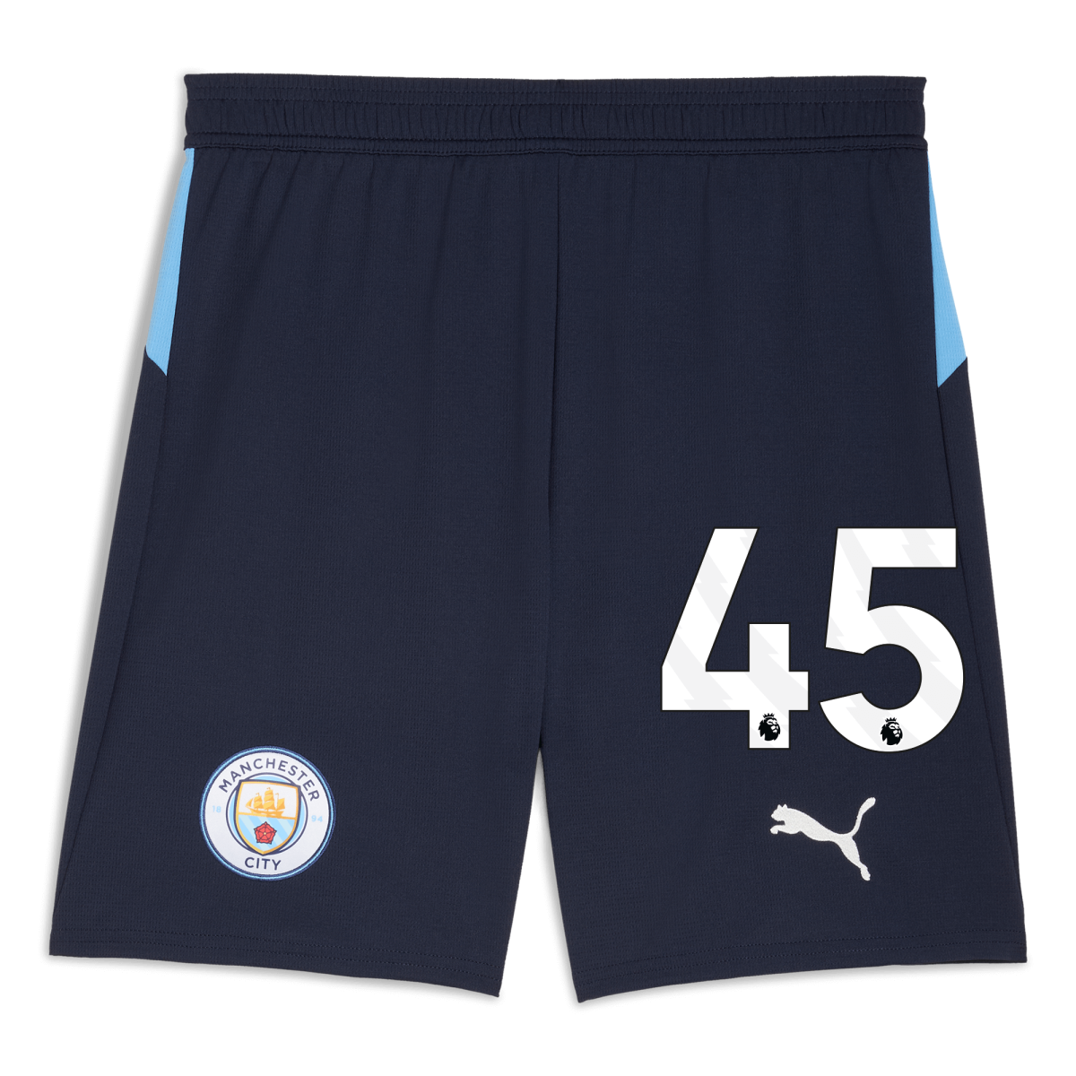 Manchester City manchester city football shorts navy 202526 with 45 Collection - ManchesterCitystore.com