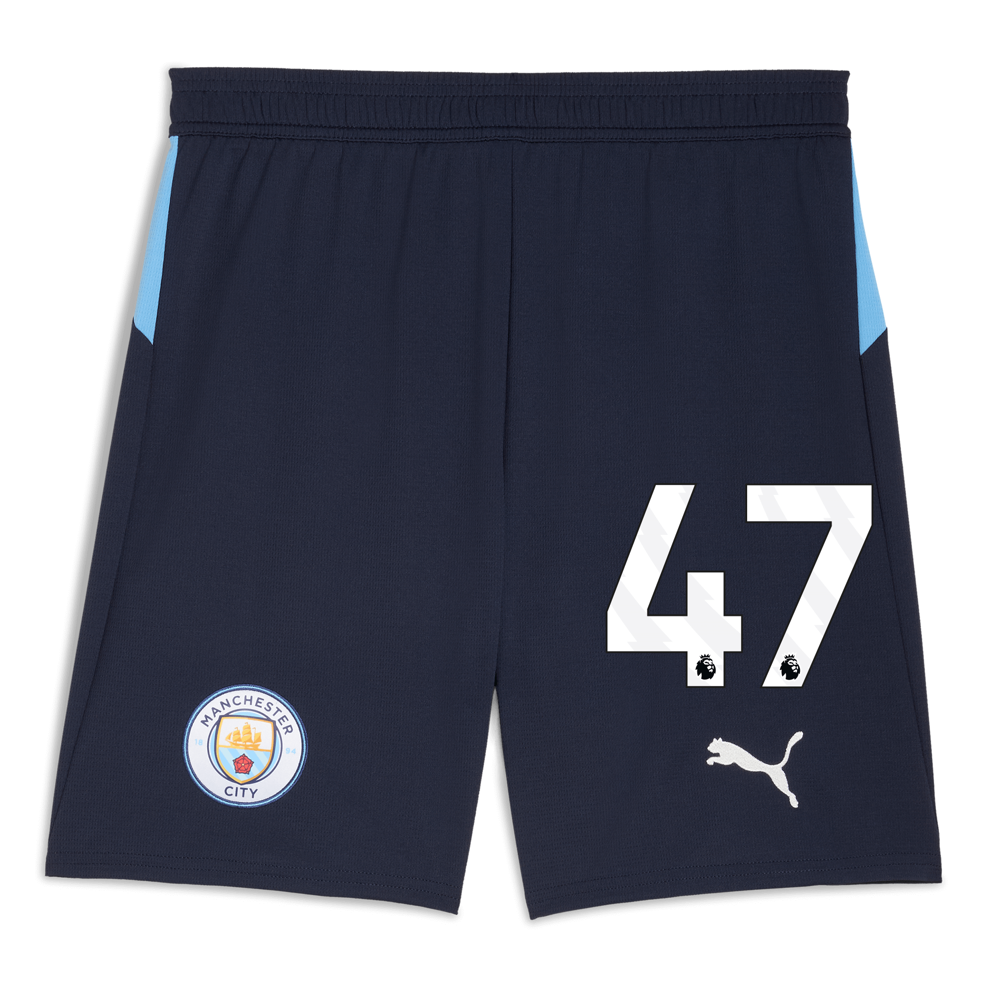 Manchester City manchester city football shorts navy 202526 with 47 Collection - ManchesterCitystore.com