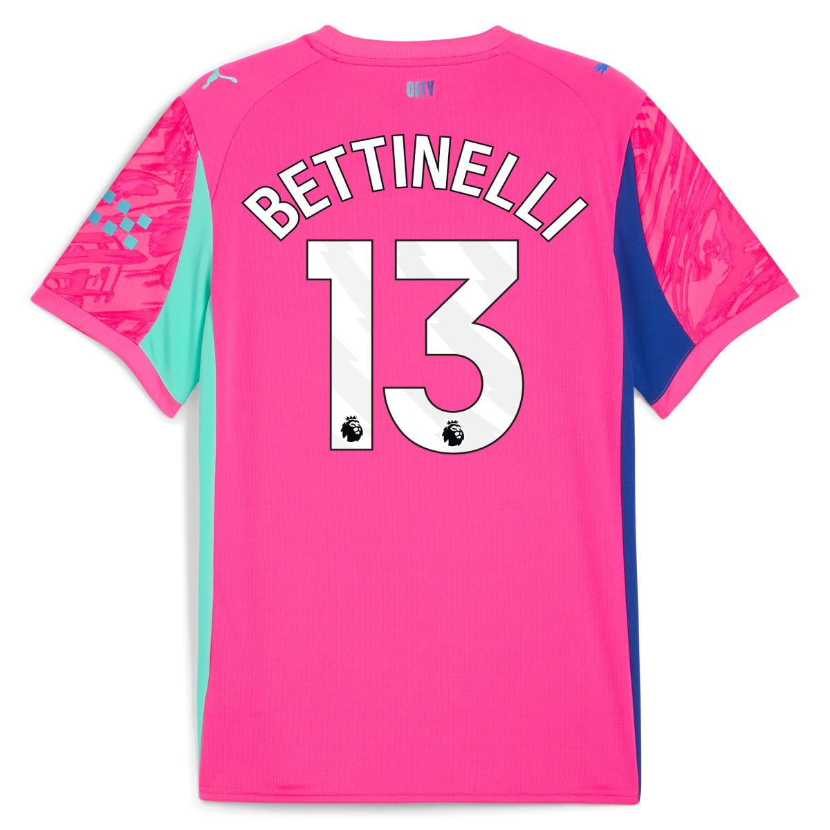 Manchester City manchester city goalkeeper jersey 202526 with bettinelli 13 printing Collection - ManchesterCitystore.com