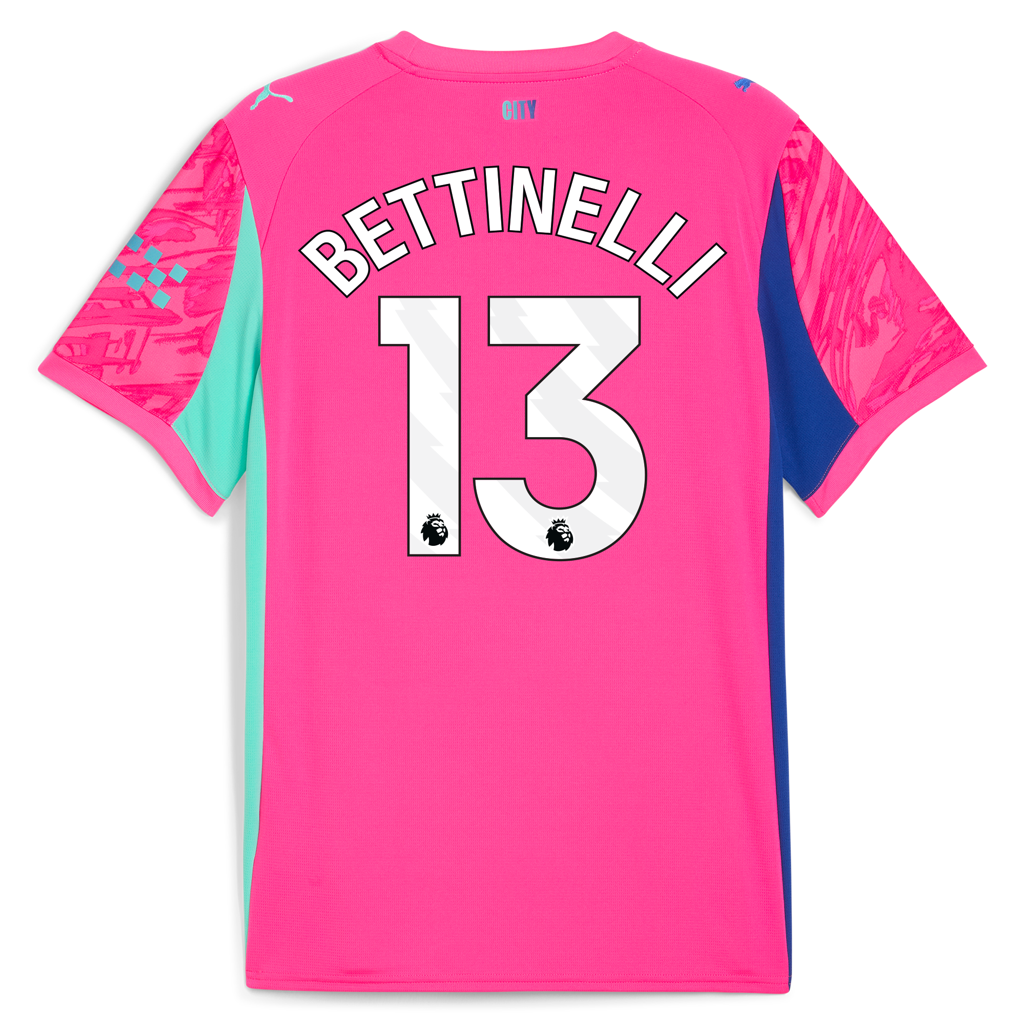 Manchester City manchester city goalkeeper jersey 202526 with bettinelli 13 printing Collection - ManchesterCitystore.com