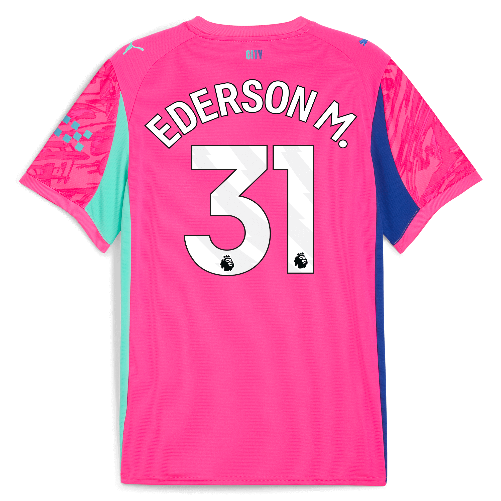 Manchester City manchester city goalkeeper jersey 202526 with ederson m. 31 printing Collection - ManchesterCitystore.com