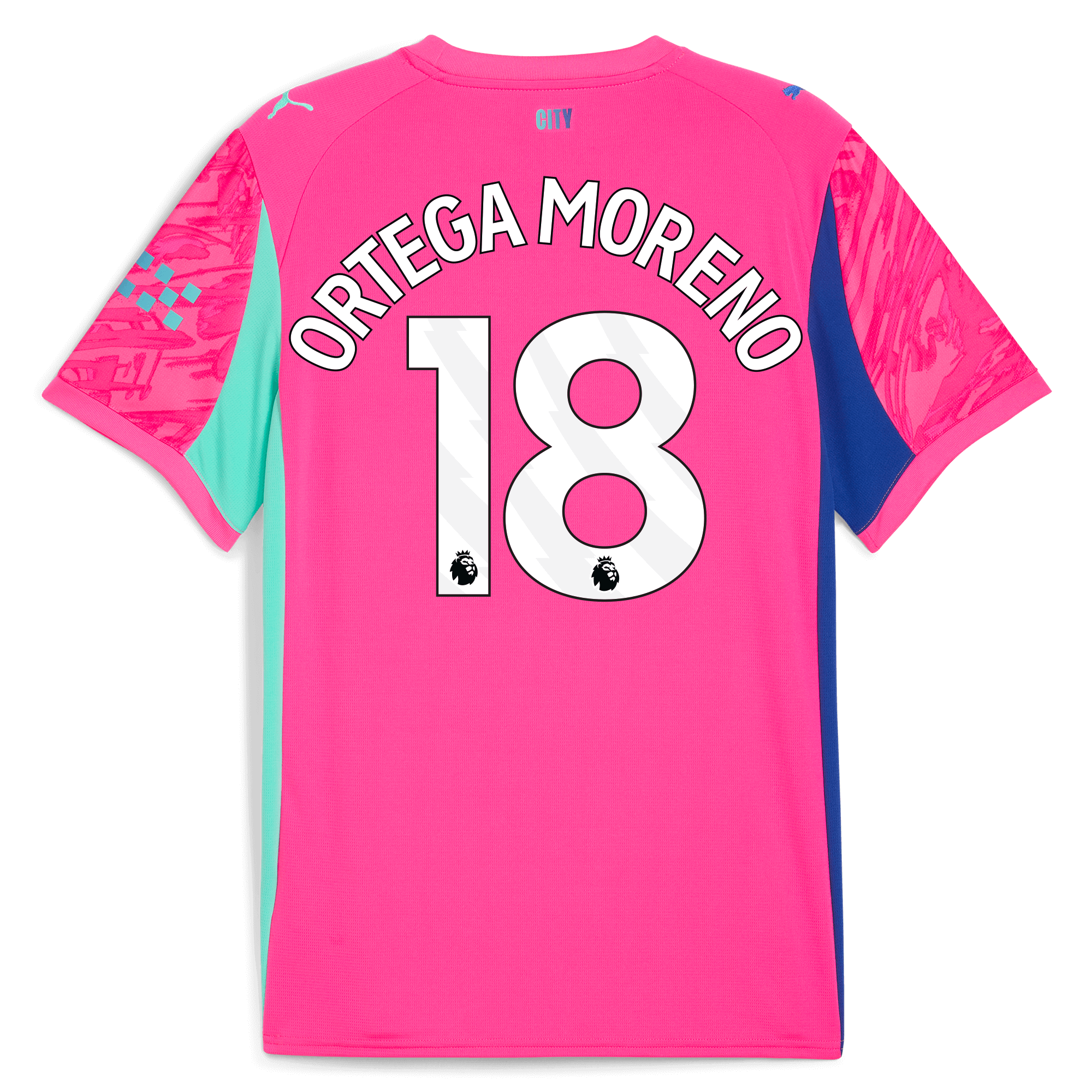 Manchester City manchester city goalkeeper jersey 202526 with ortega moreno 18 printing Collection - ManchesterCitystore.com