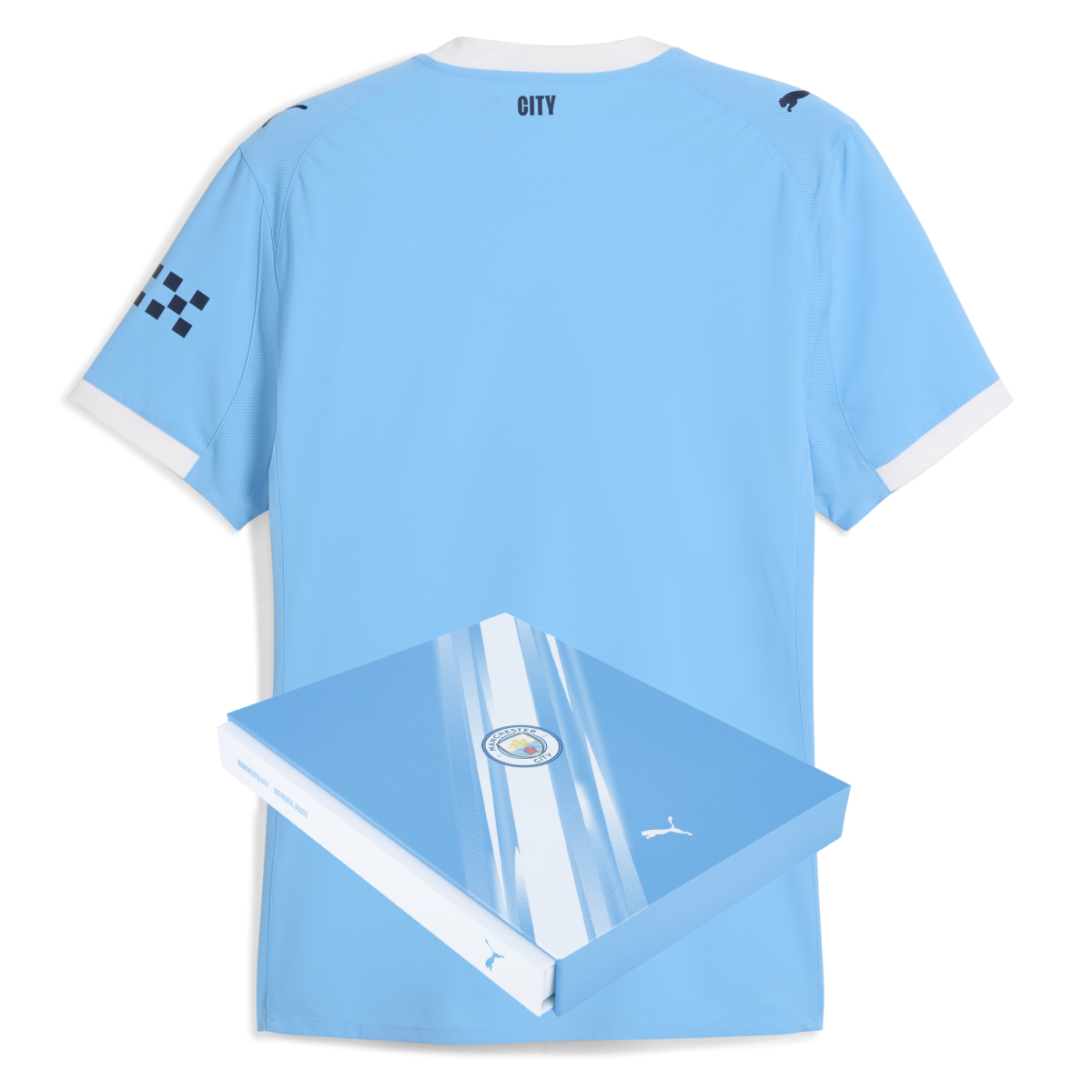 Manchester City manchester city home authentic jersey 202526 in gift box Collection - ManchesterCitystore.com