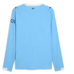 Manchester City manchester city home authentic jersey 202526 long sleeve with custom printing Collection - ManchesterCitystore.com