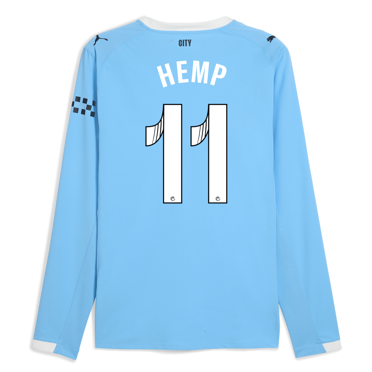 Manchester City manchester city home authentic jersey 202526 long sleeve with hemp 11 printing Collection - ManchesterCitystore.com