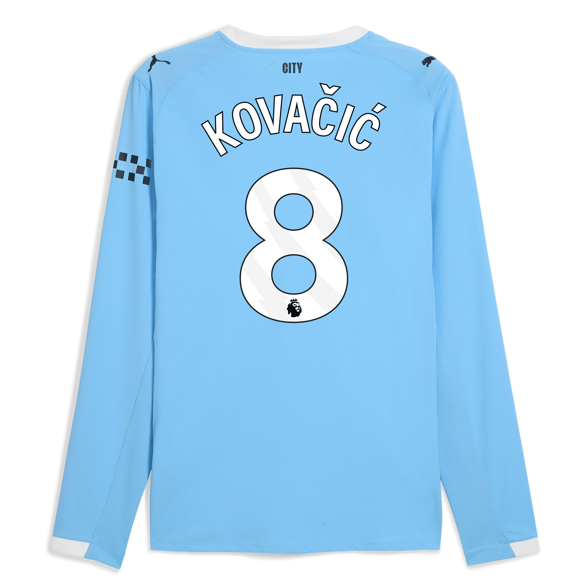 Manchester City manchester city home authentic jersey 202526 long sleeve with kovacic 8 printing Collection - ManchesterCitystore.com