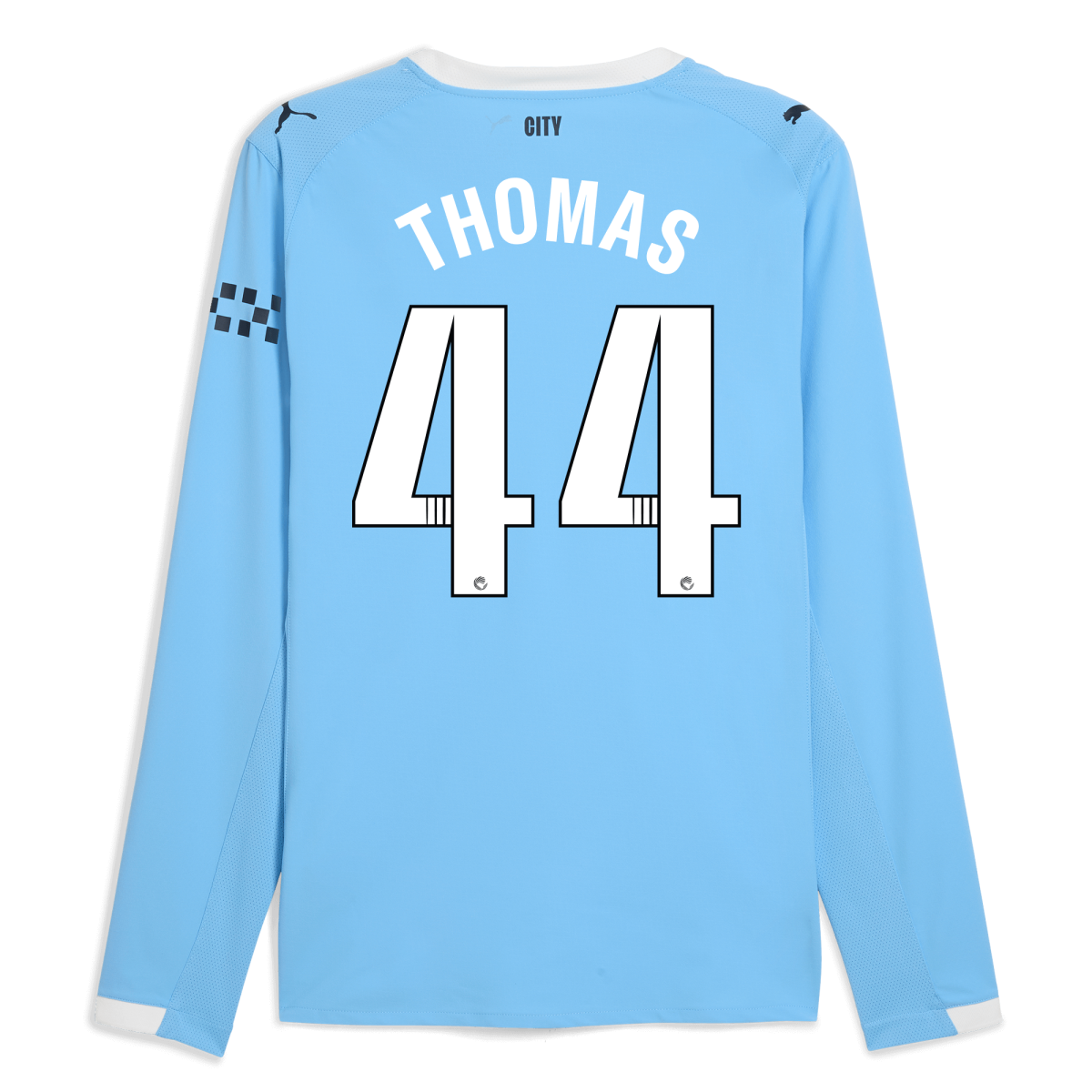Manchester City manchester city home authentic jersey 202526 long sleeve with thomas 44 printing Collection - ManchesterCitystore.com
