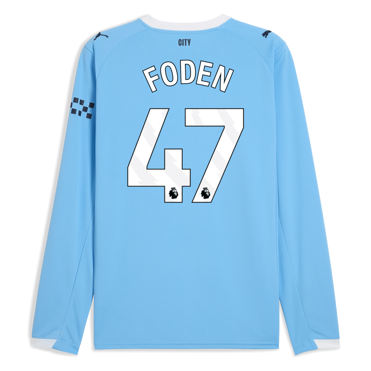 Manchester City manchester city home jersey 202526 long sleeve with foden 47 printing Collection - ManchesterCitystore.com