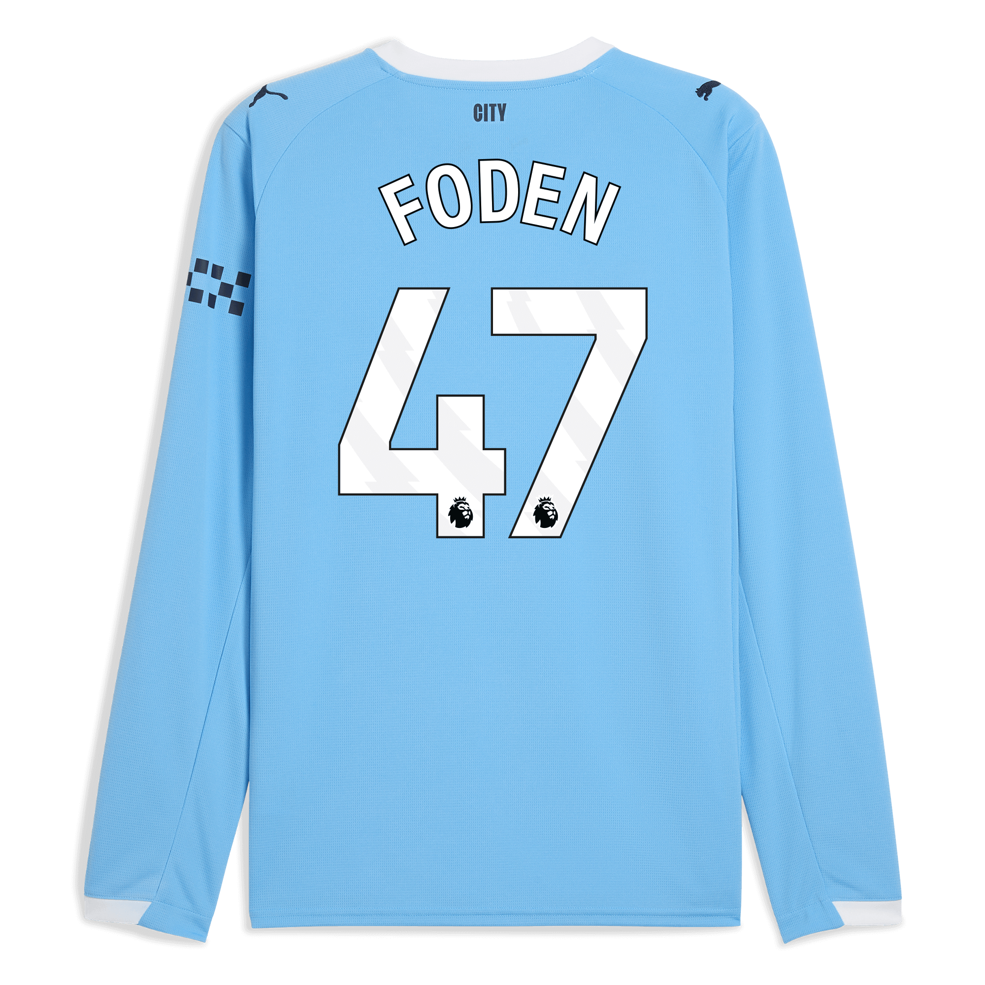 Manchester City manchester city home jersey 202526 long sleeve with foden 47 printing Collection - ManchesterCitystore.com
