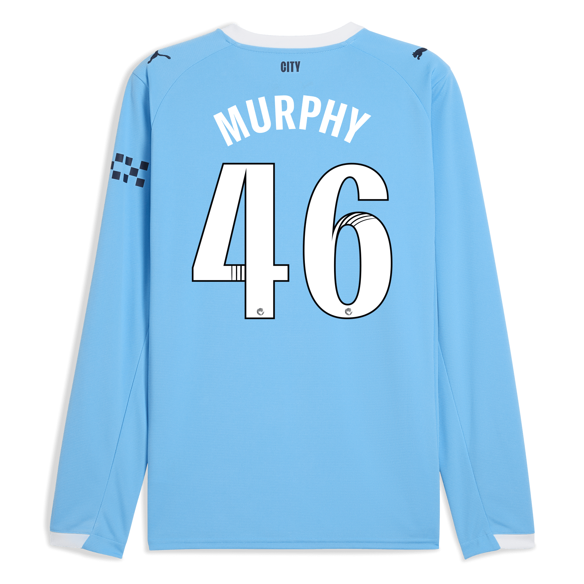 Manchester City manchester city home jersey 202526 long sleeve with murphy 46 printing Collection - ManchesterCitystore.com