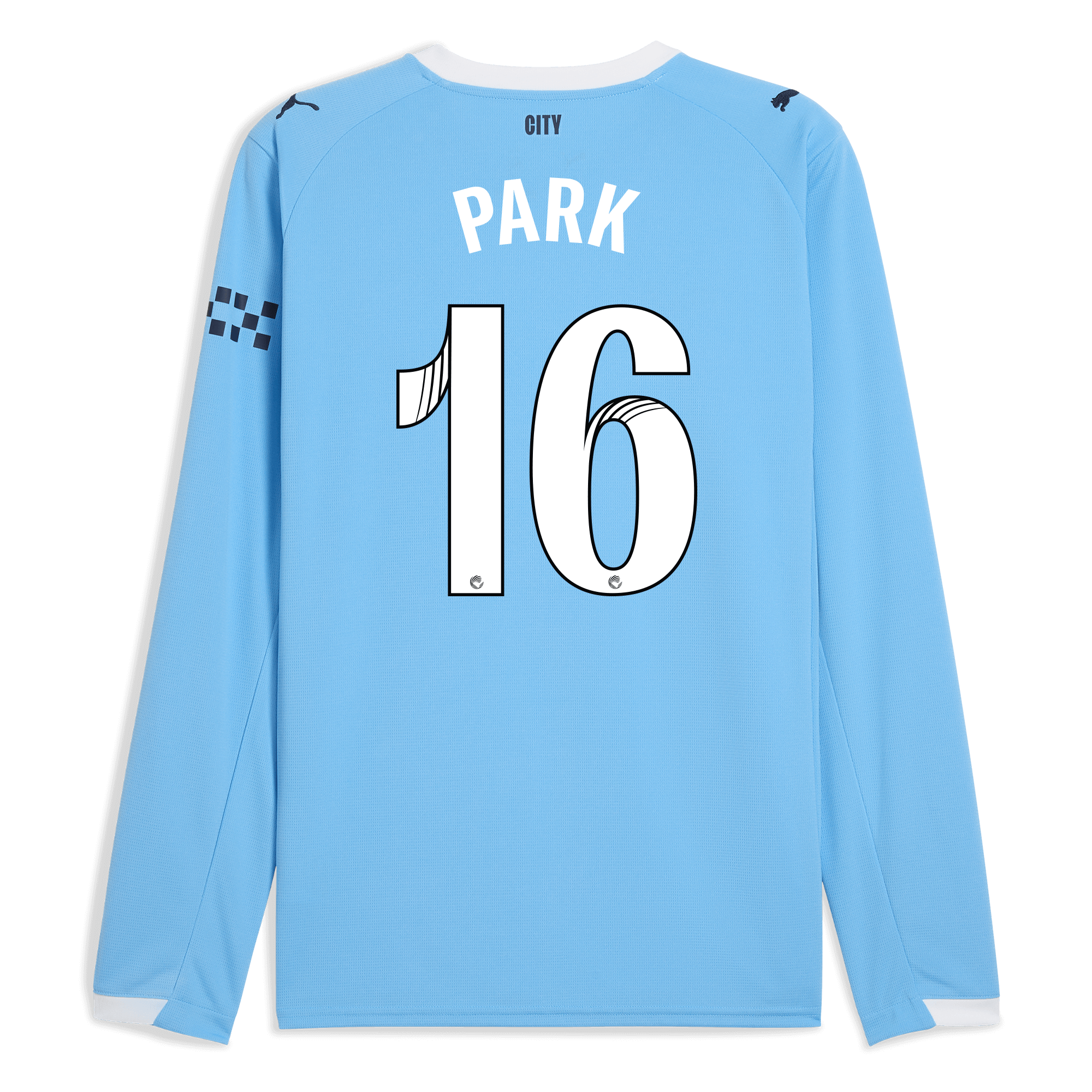 Manchester City manchester city home jersey 202526 long sleeve with park 16 printing Collection - ManchesterCitystore.com