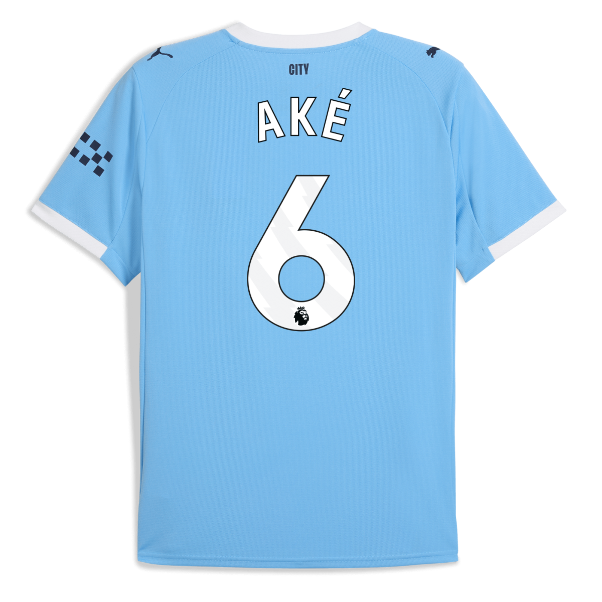 Manchester City manchester city home jersey 202526 with ake 6 printing Collection - ManchesterCitystore.com