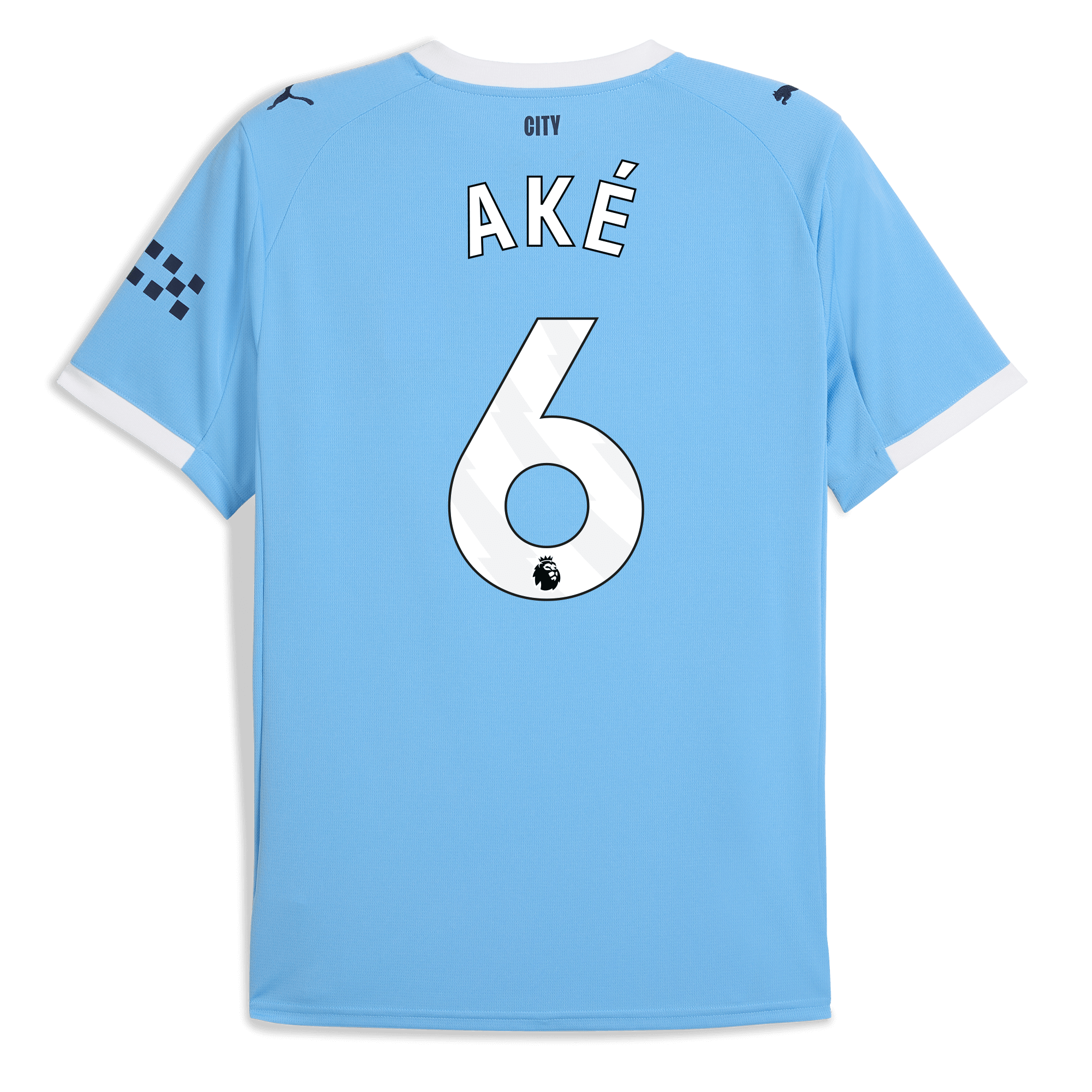 Manchester City manchester city home jersey 202526 with ake 6 printing Collection - ManchesterCitystore.com