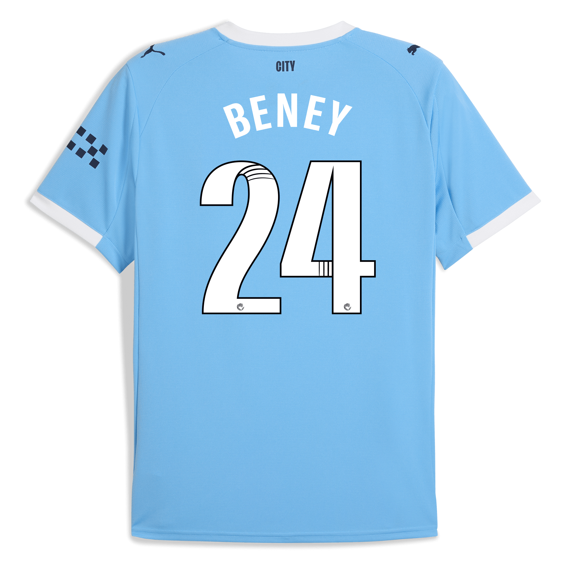 Manchester City manchester city home jersey 202526 with beney 24 printing Collection - ManchesterCitystore.com