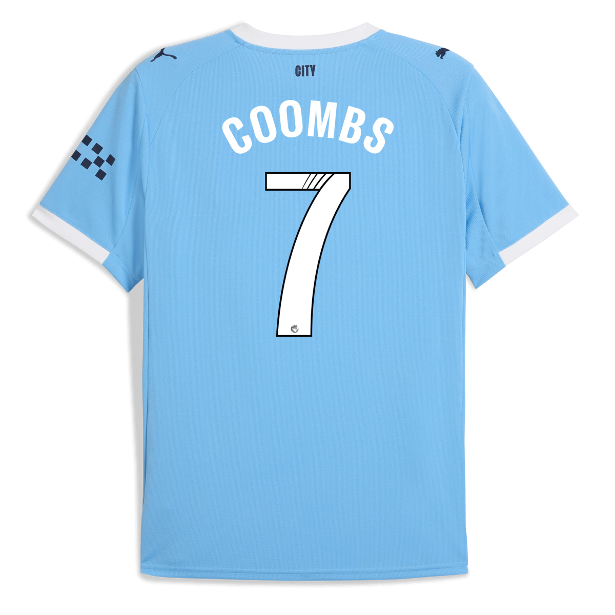 Manchester City manchester city home jersey 202526 with coombs 7 printing Collection - ManchesterCitystore.com