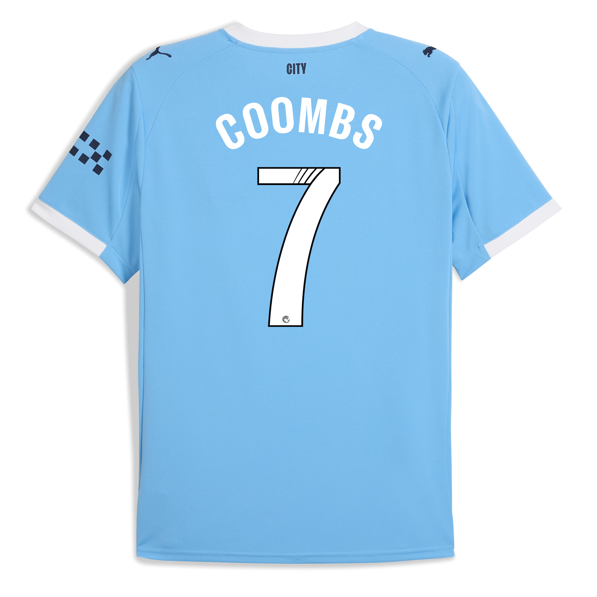 Manchester City manchester city home jersey 202526 with coombs 7 printing Collection - ManchesterCitystore.com