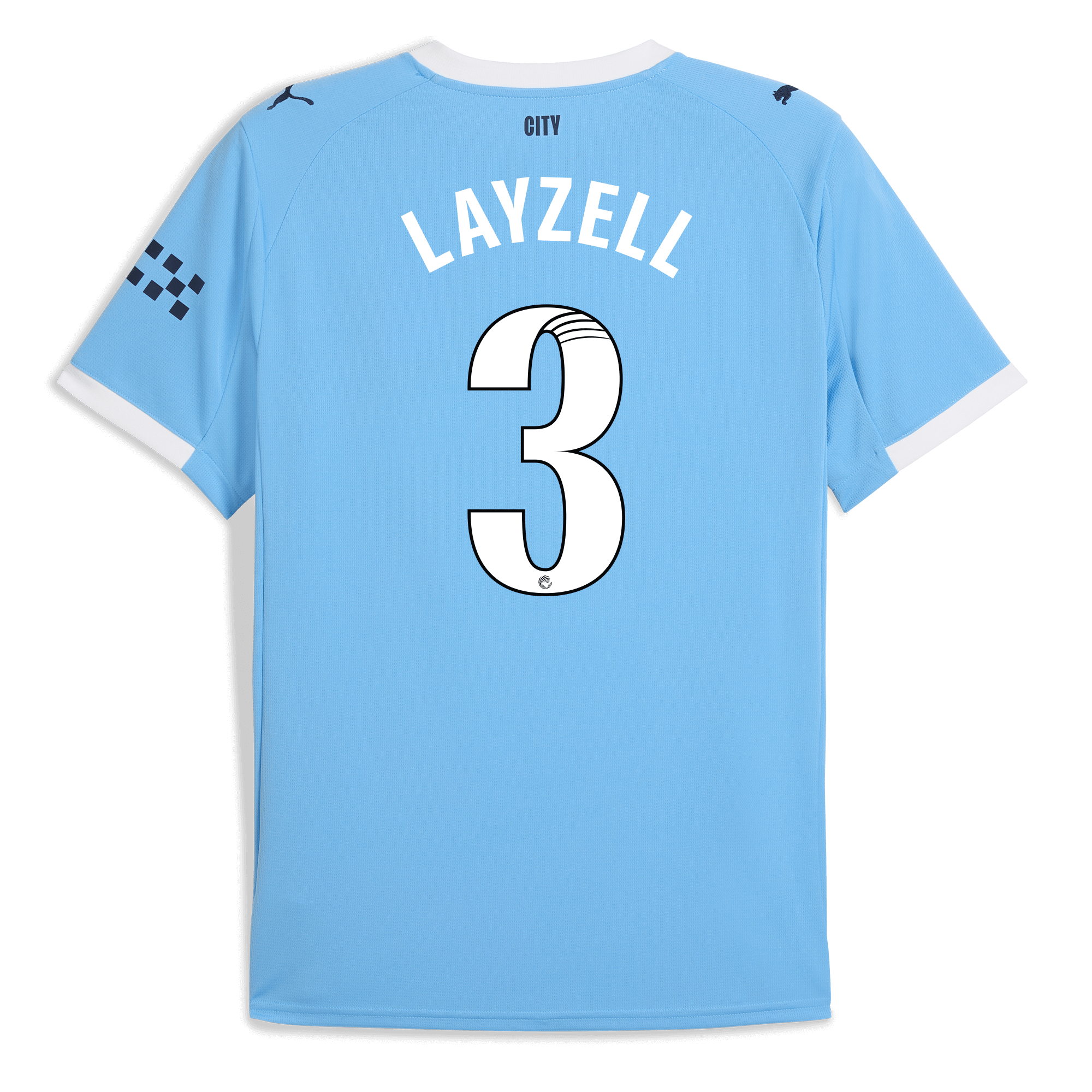 Manchester City manchester city home jersey 202526 with layzell 3 printing Collection - ManchesterCitystore.com