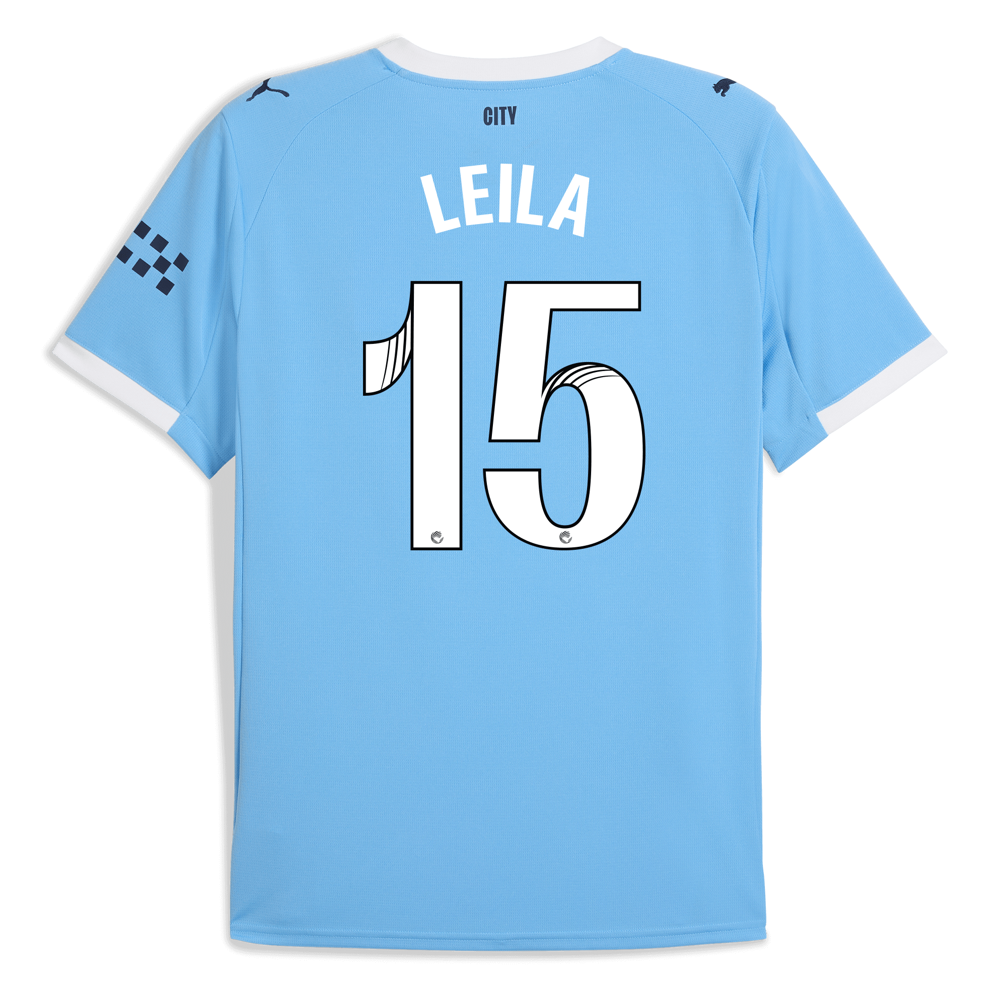 Manchester City manchester city home jersey 202526 with leila 15 printing Collection - ManchesterCitystore.com