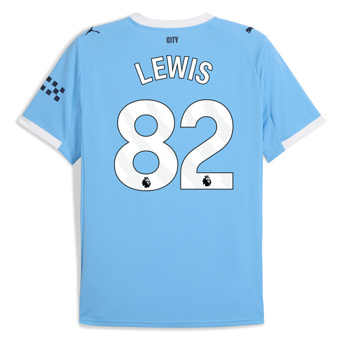 Manchester City manchester city home jersey 202526 with lewis 82 printing Collection - ManchesterCitystore.com