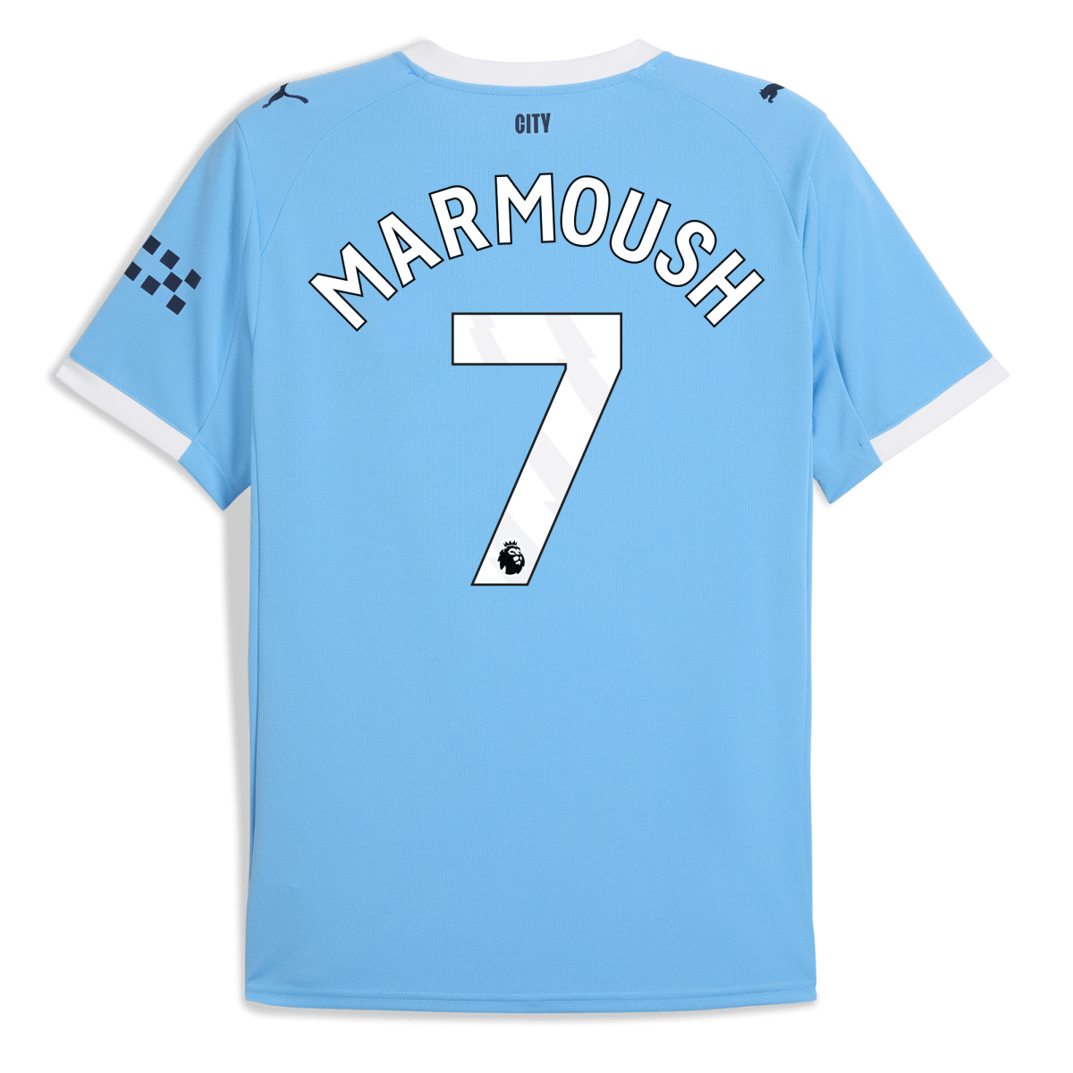 Manchester City manchester city home jersey 202526 with marmoush 7 printing Collection - ManchesterCitystore.com
