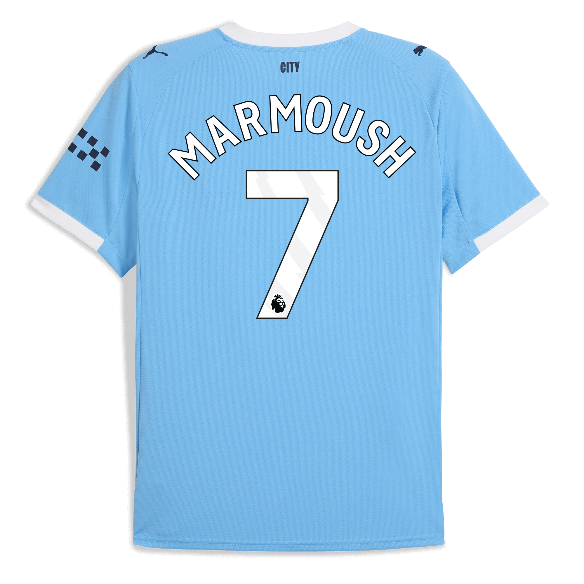 Manchester City manchester city home jersey 202526 with marmoush 7 printing Collection - ManchesterCitystore.com