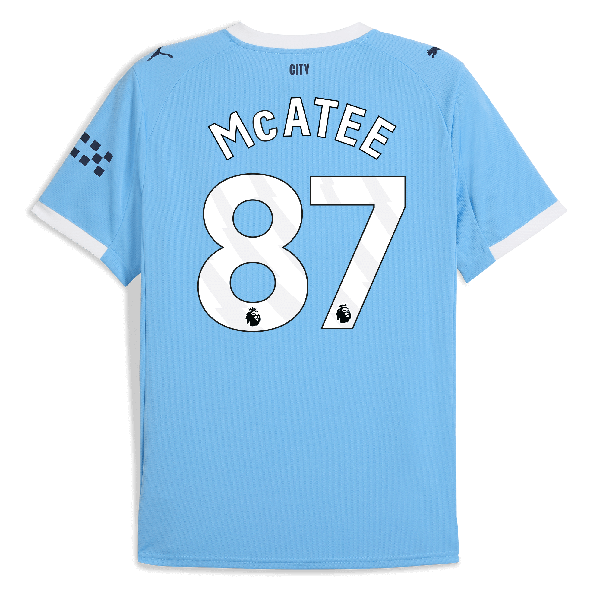 Manchester City manchester city home jersey 202526 with mcatee 87 printing Collection - ManchesterCitystore.com