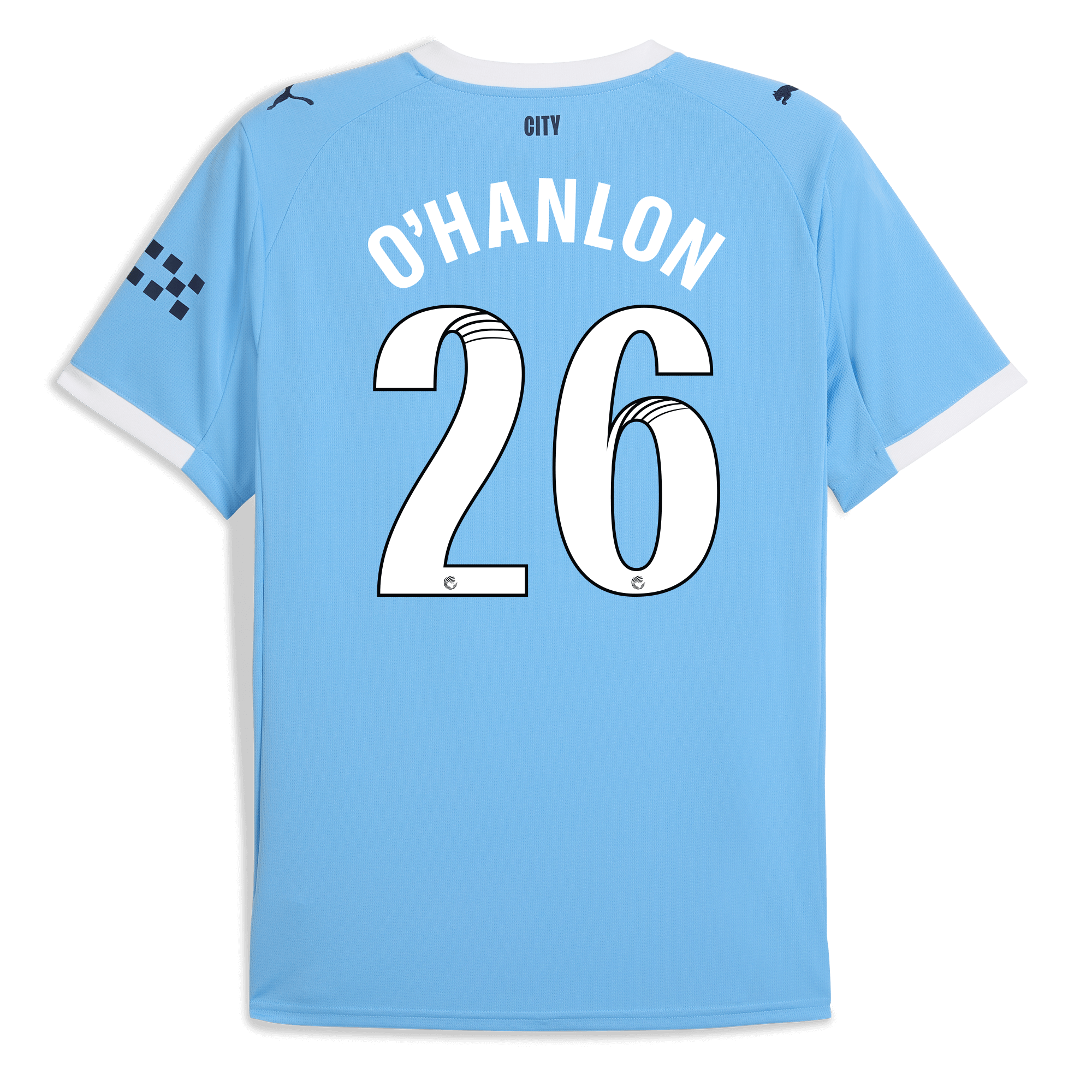 Manchester City manchester city home jersey 202526 with ohanlon 26 printing Collection - ManchesterCitystore.com